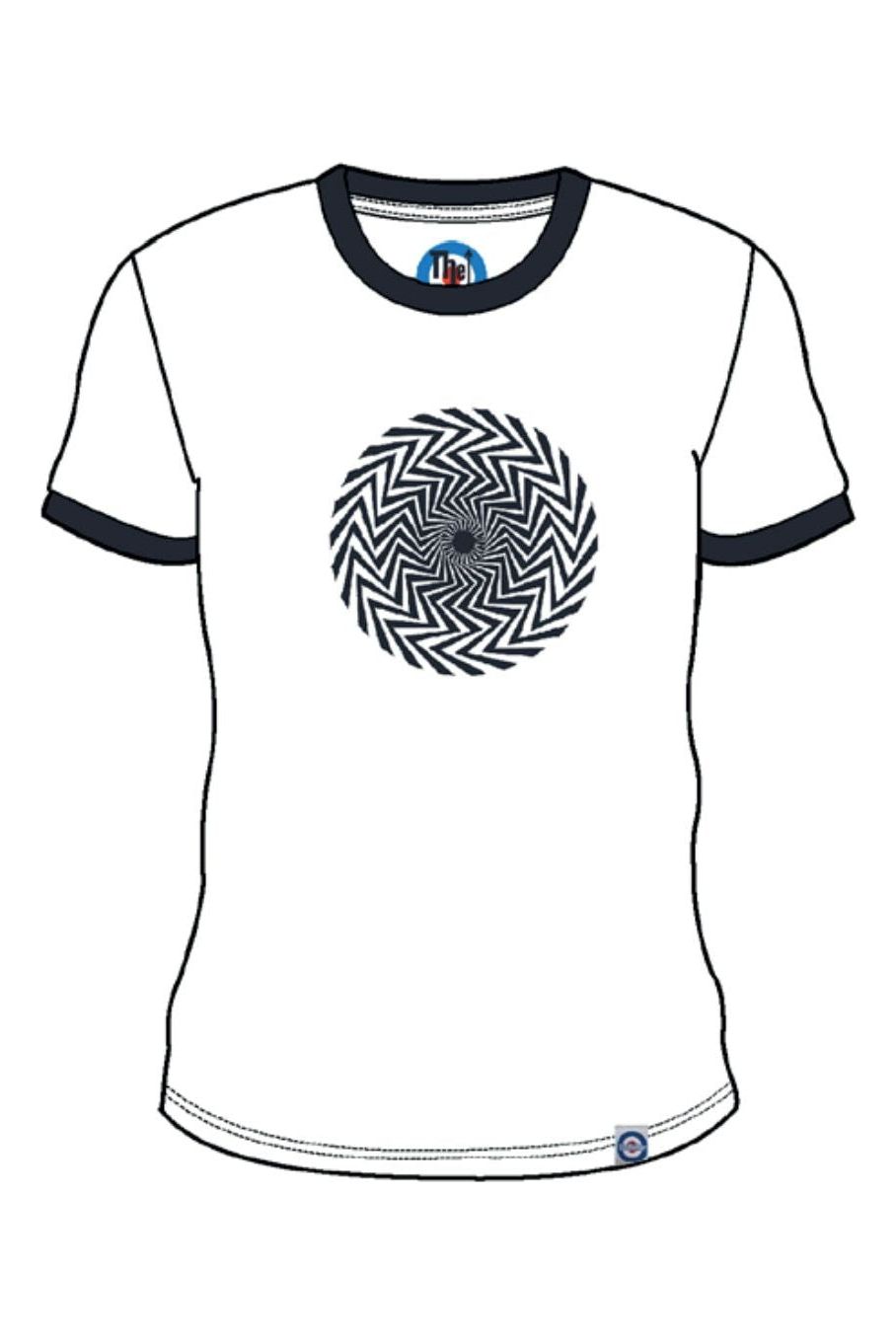 Exclusive Black Spiral White - T-Shirt