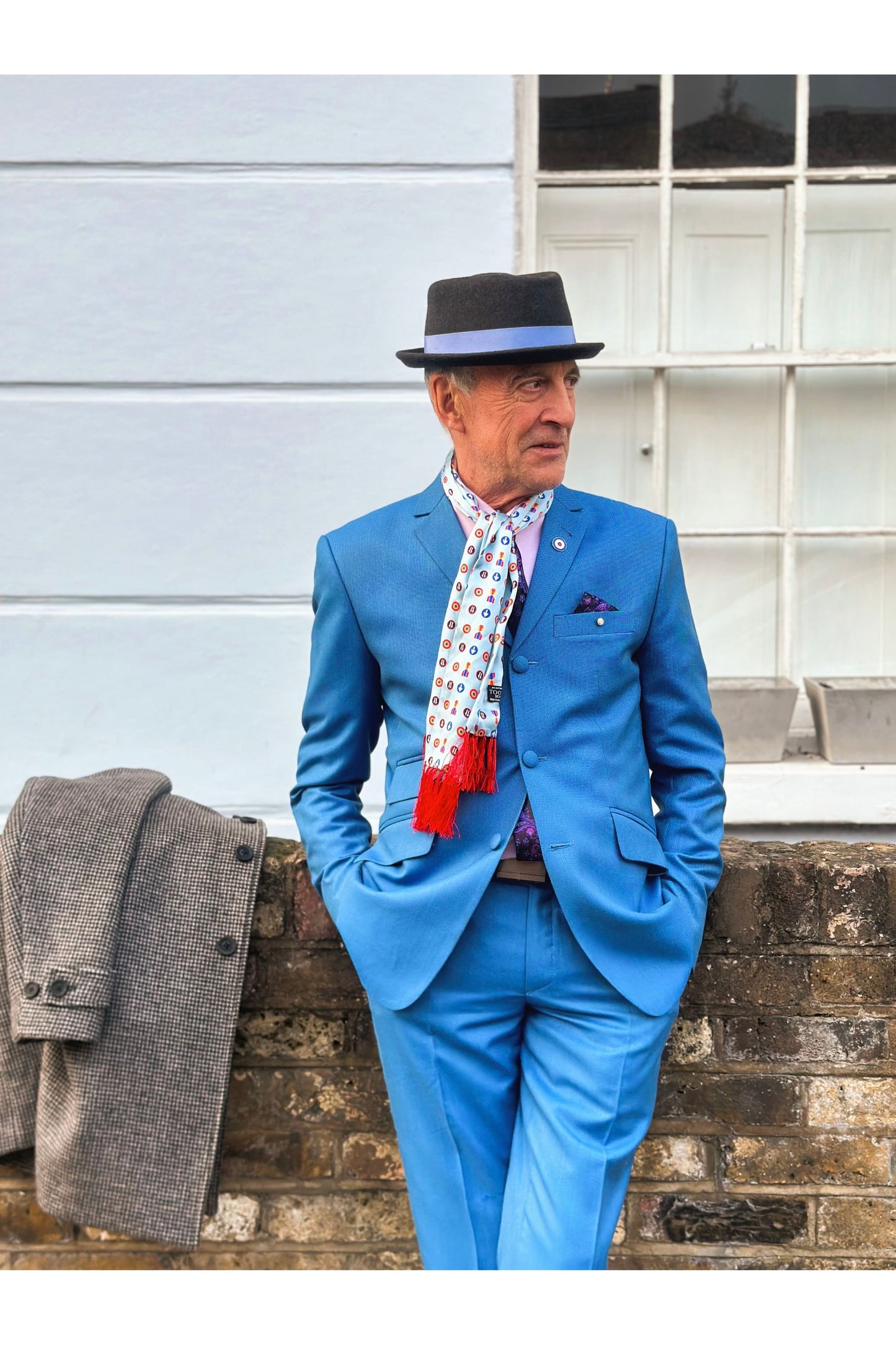 Exclusive Tootal Pop Art Symbols - Silk Scarf