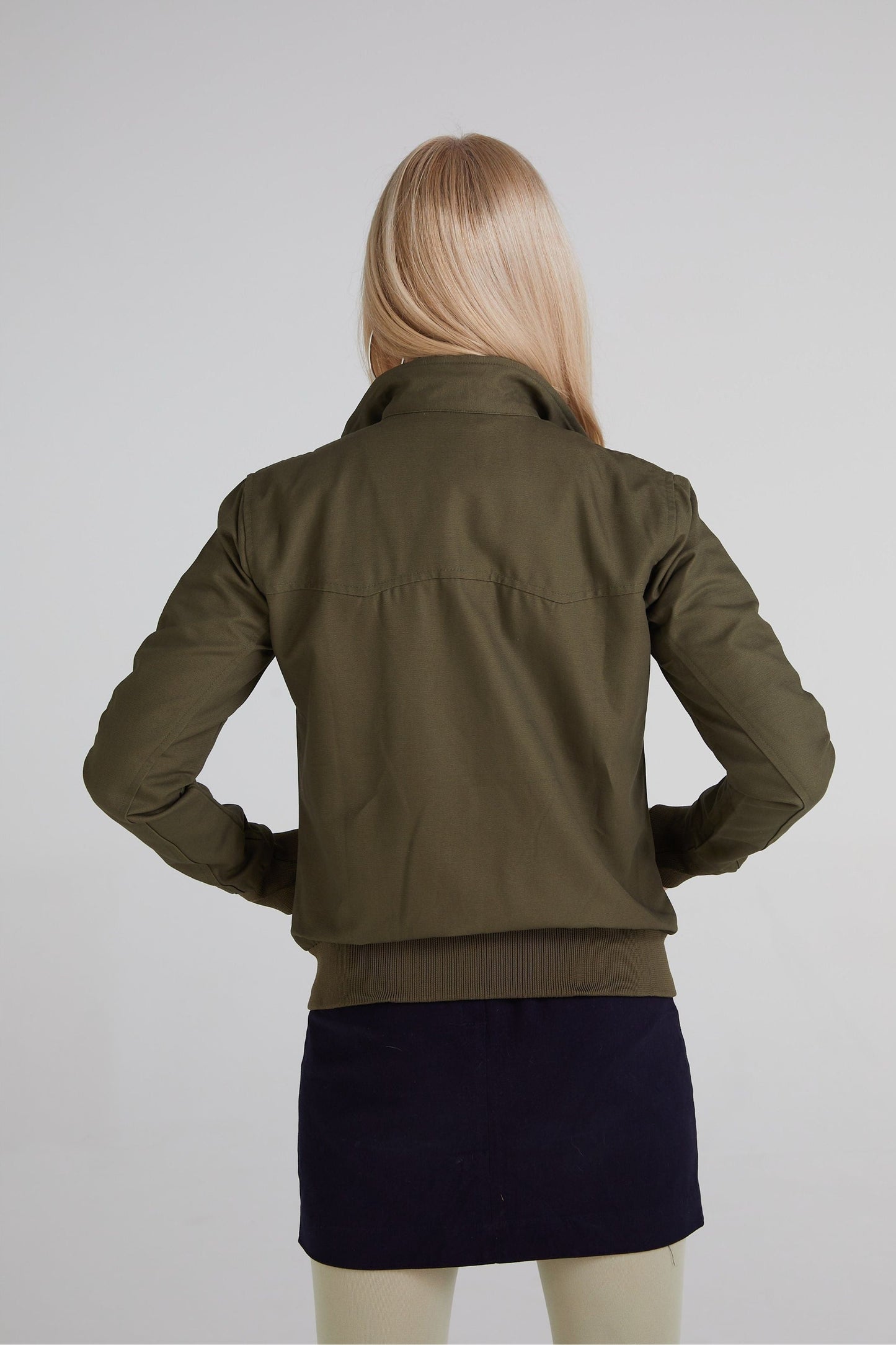 Women's Forest Green - Harrington Jacket