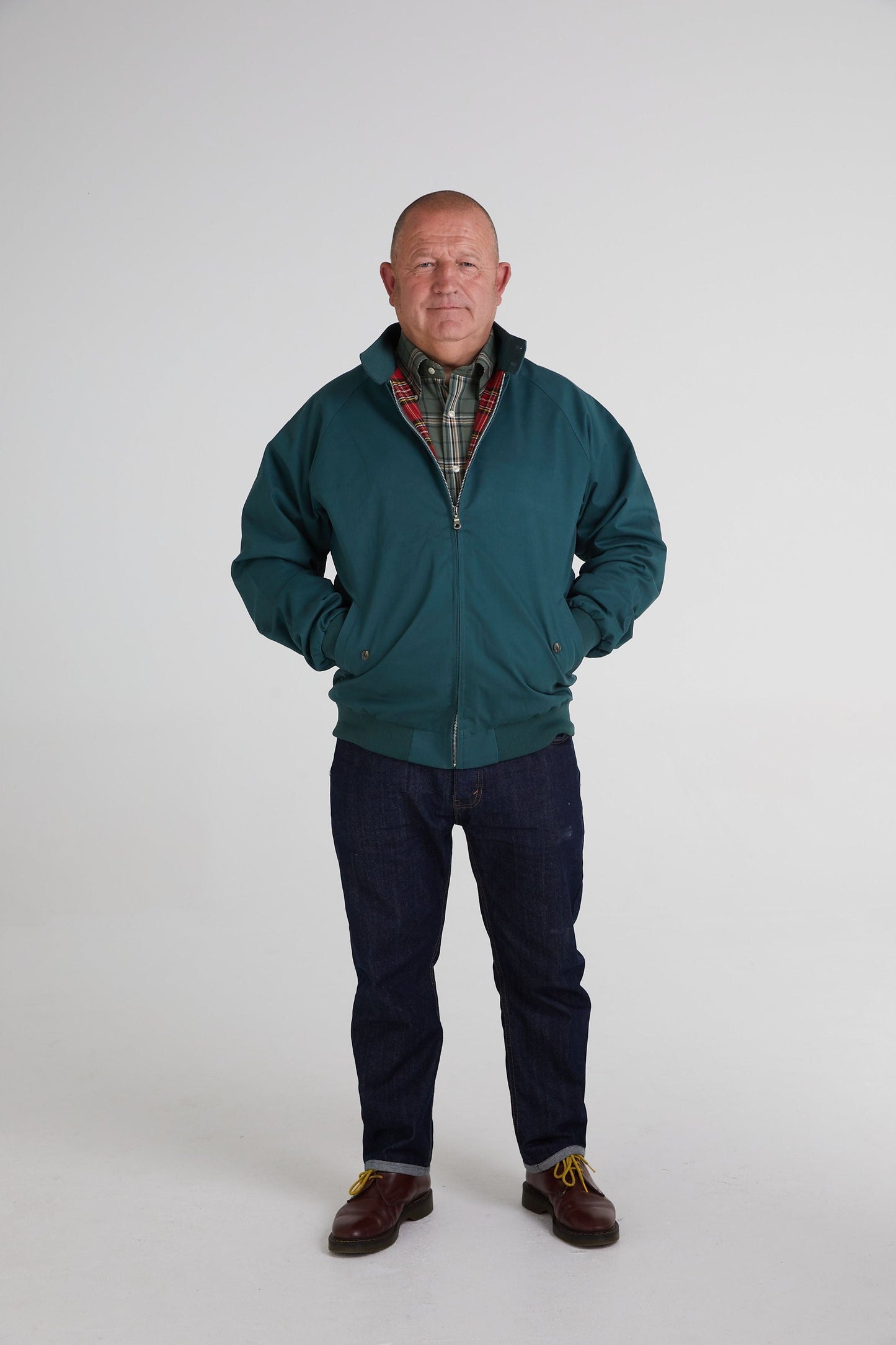 Men's Racing Green - Harrington Jacket