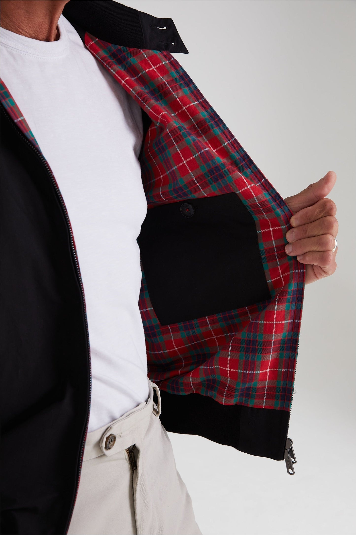 G9 Modern Classic Black - Harrington Jackets