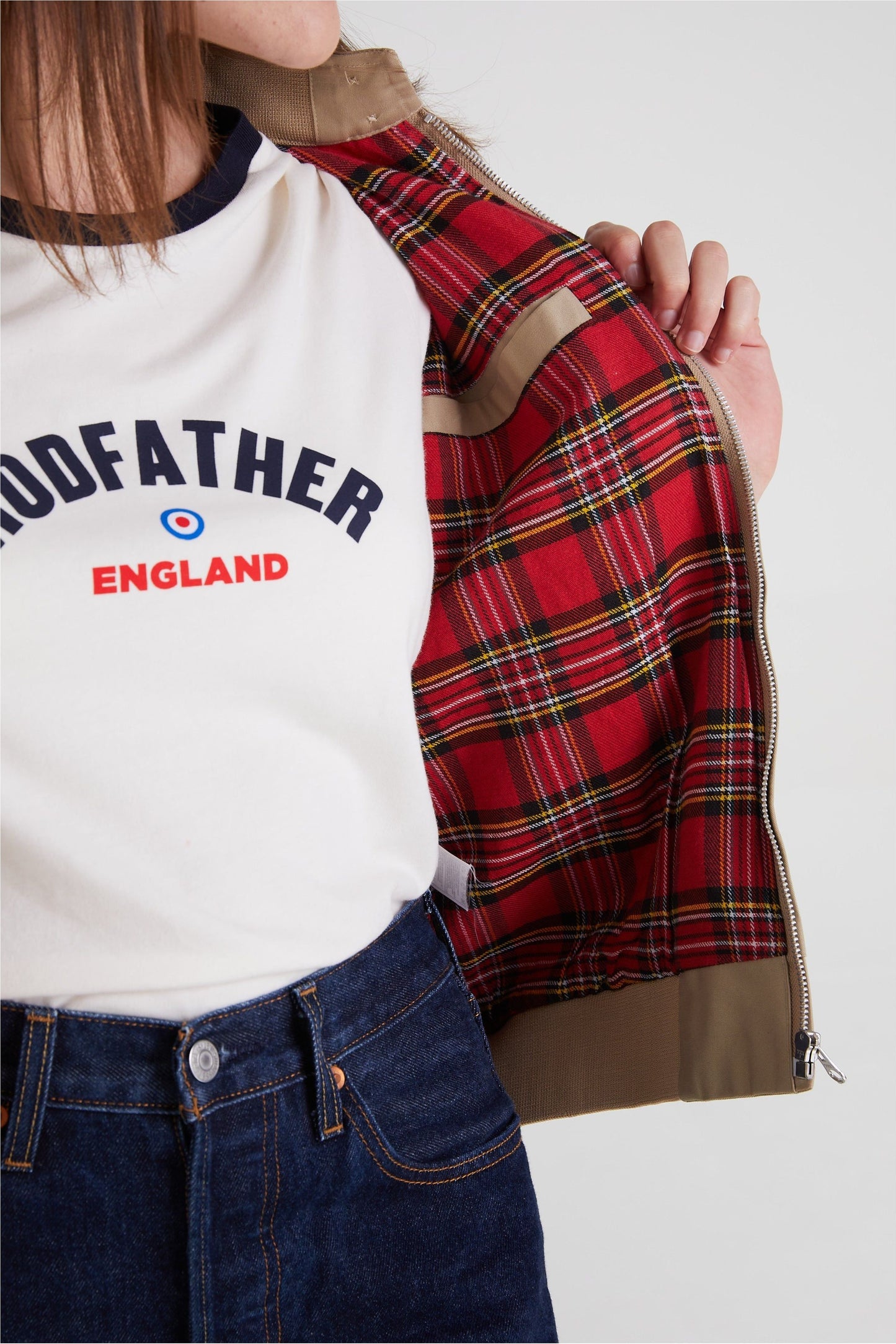 Women's Stone - Harrington jacket