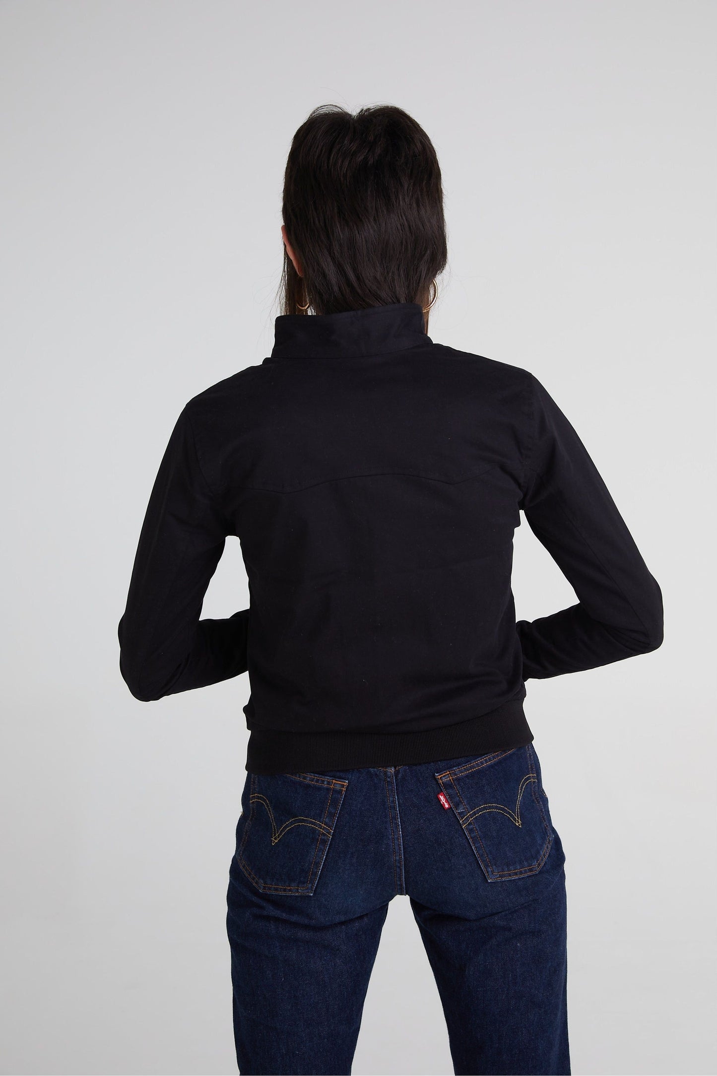 Women's Black - Harrington Jacket