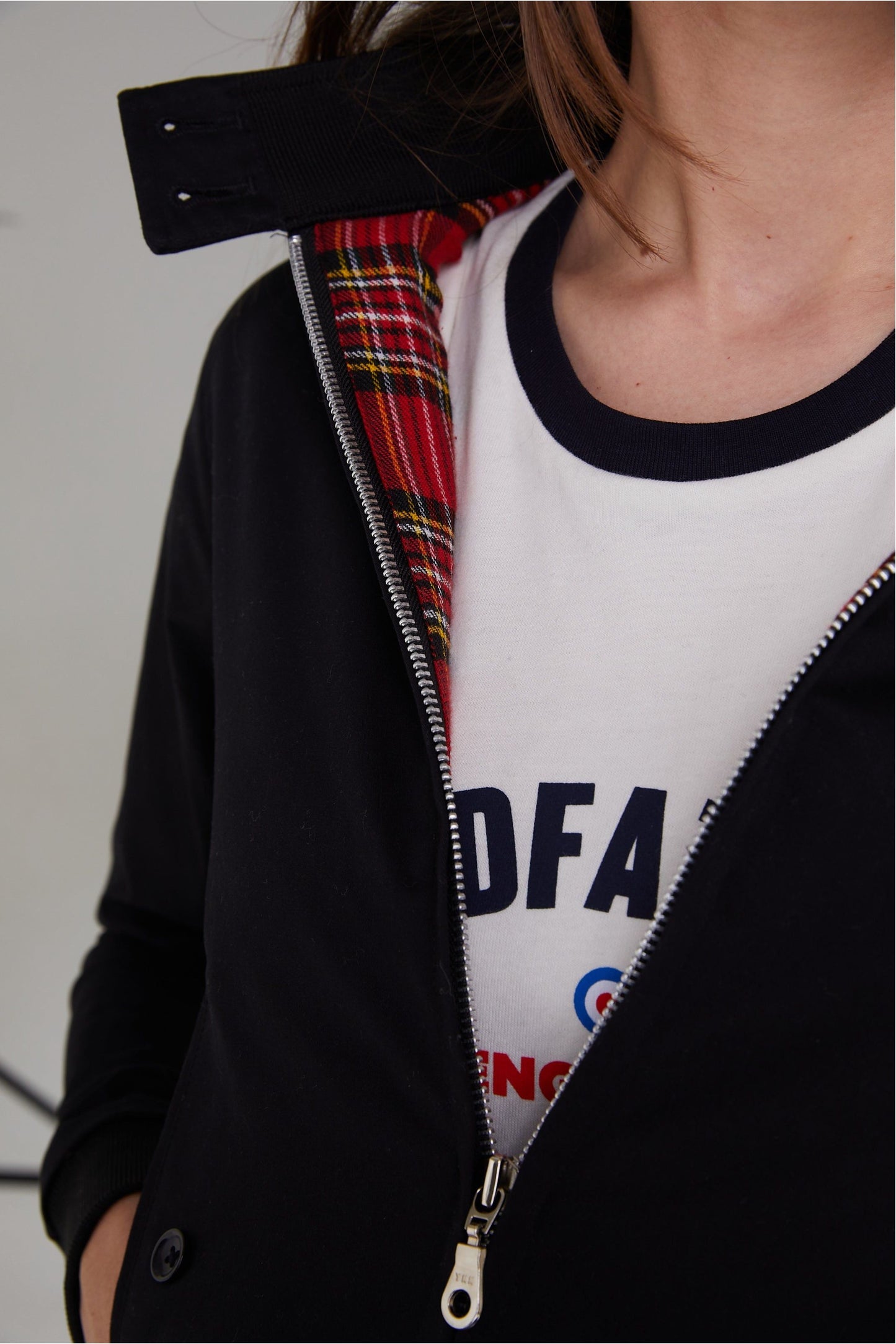 Women's Black - Harrington Jacket