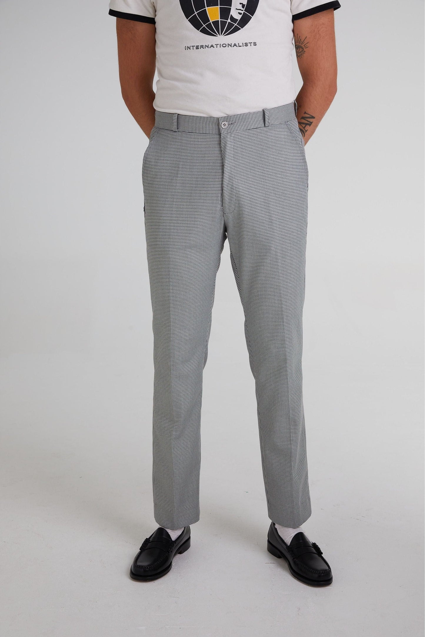 Sta Press Dogtooth - Trousers
