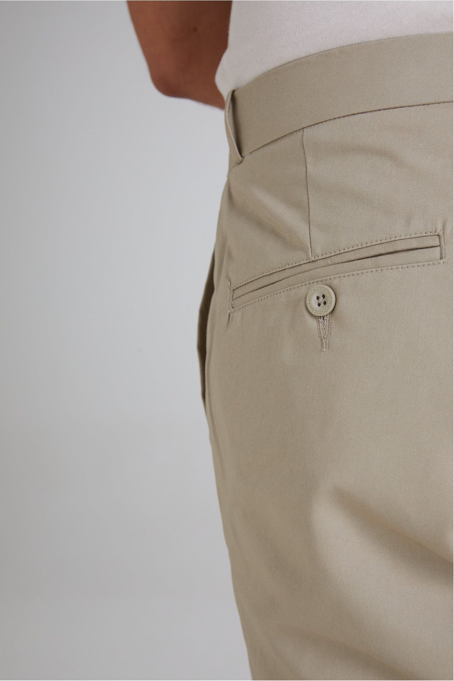 Sta Press Khaki - Trousers