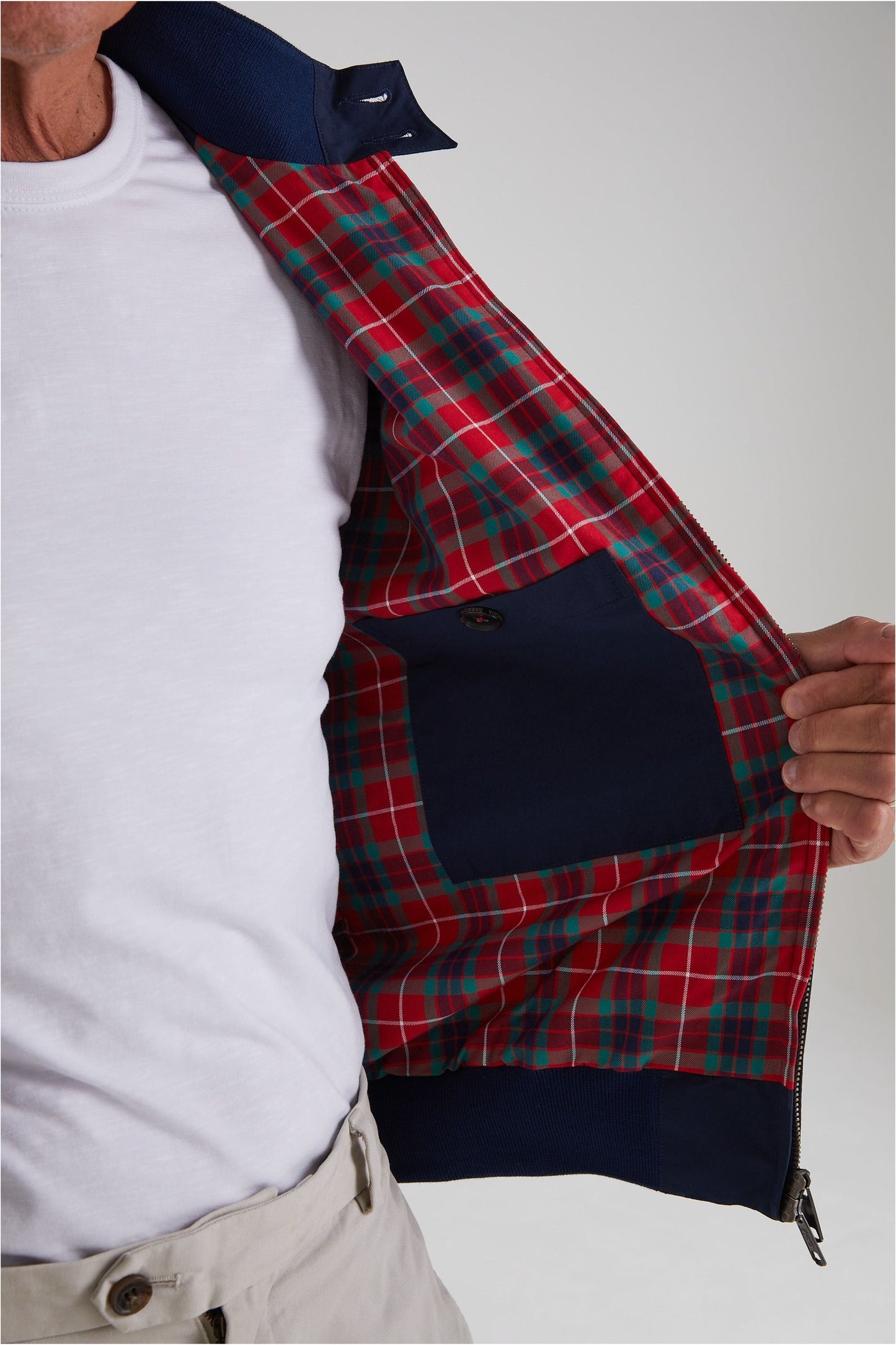 G9 Modern Classic Navy - Harrington Jacket