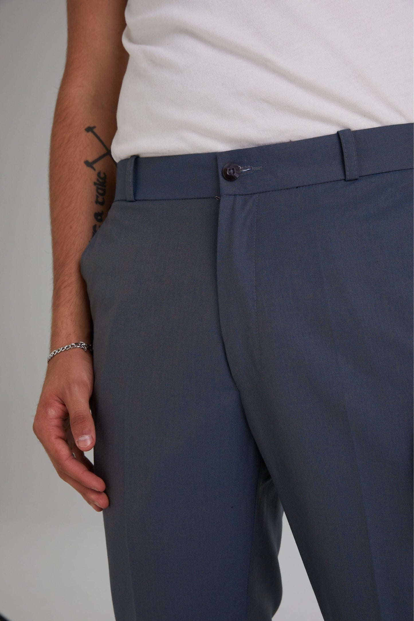 Sta Press Tonic Green & Gold Two Tone - Trousers