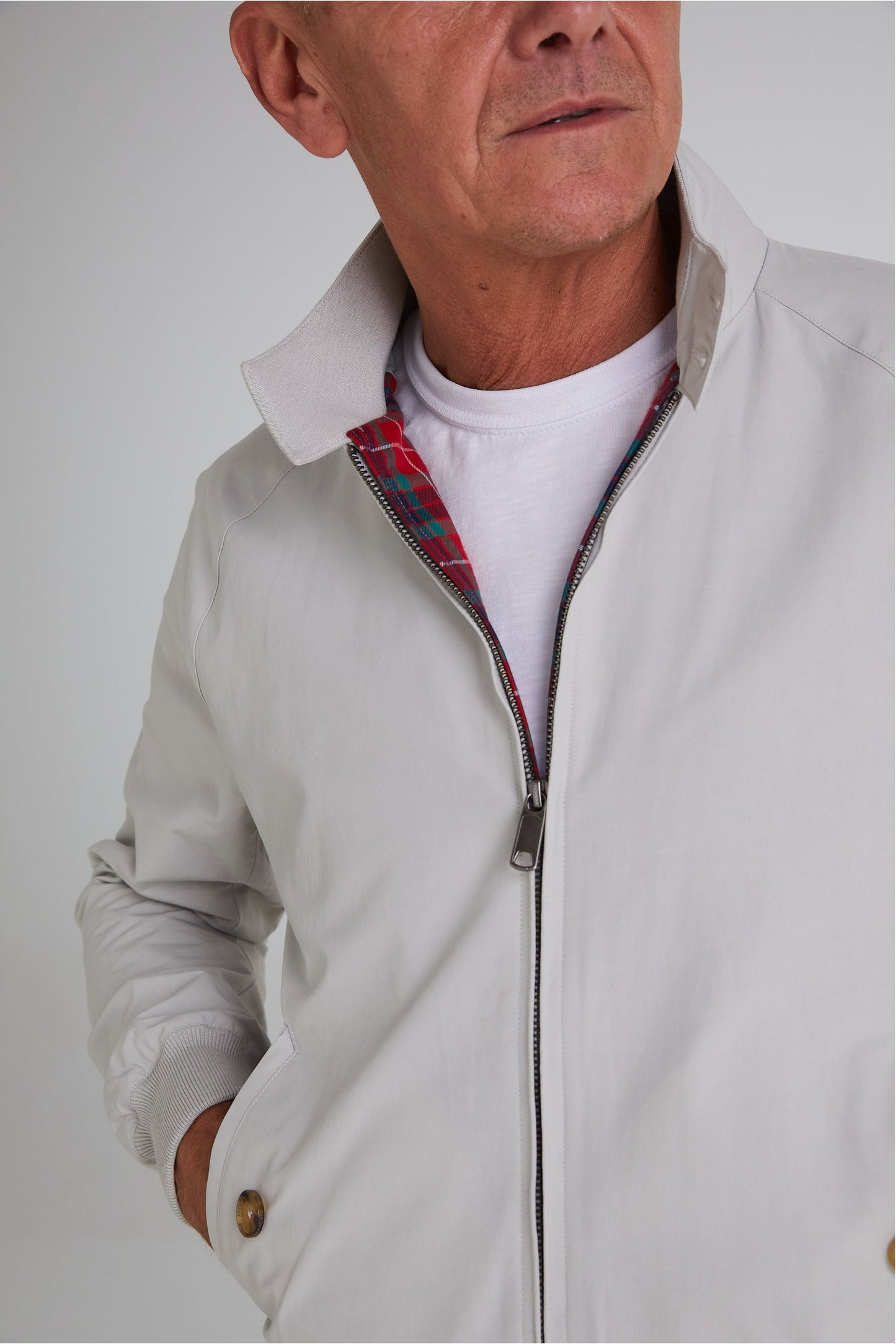 G9 Modern Classic Mist - Harrington Jacket