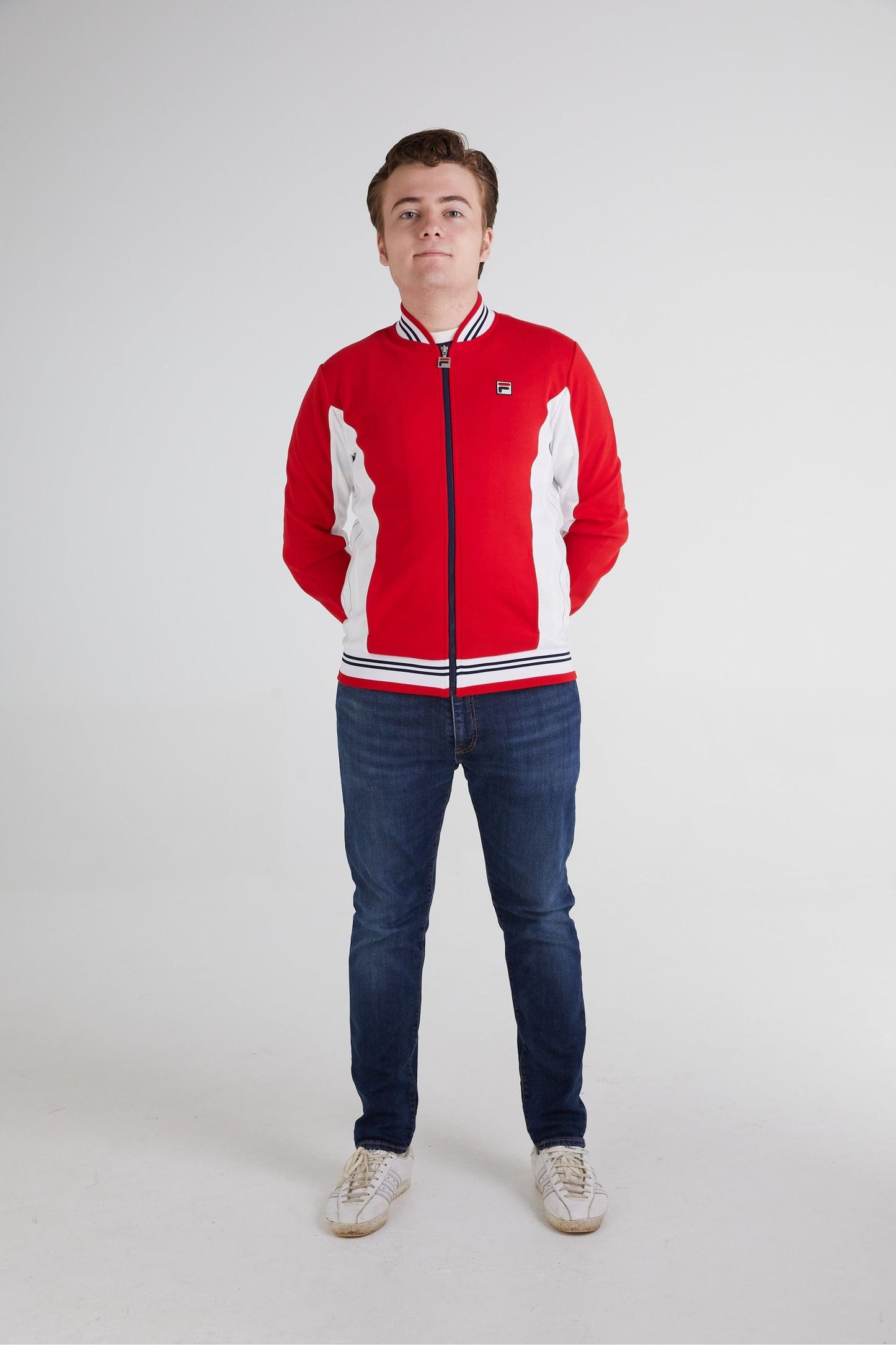 Settanta Red / White / Navy - Track Top