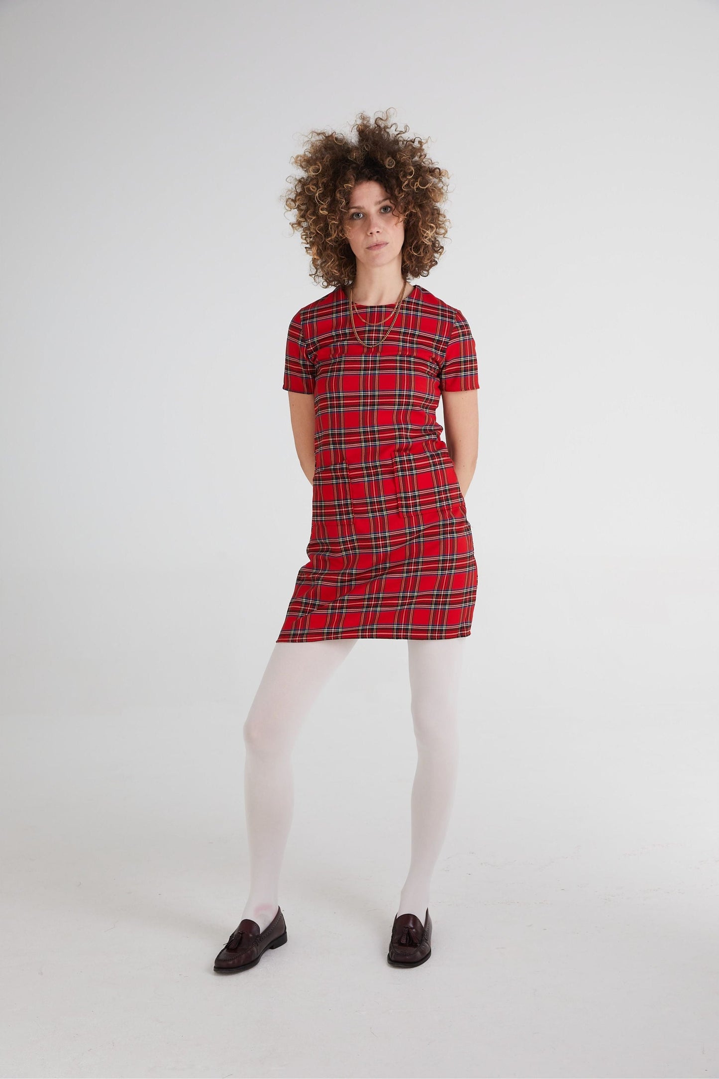 Made in England 'The Georgie' Stewart Tartan - Dress