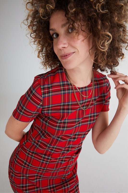 Made in England 'The Georgie' Stewart Tartan - Dress