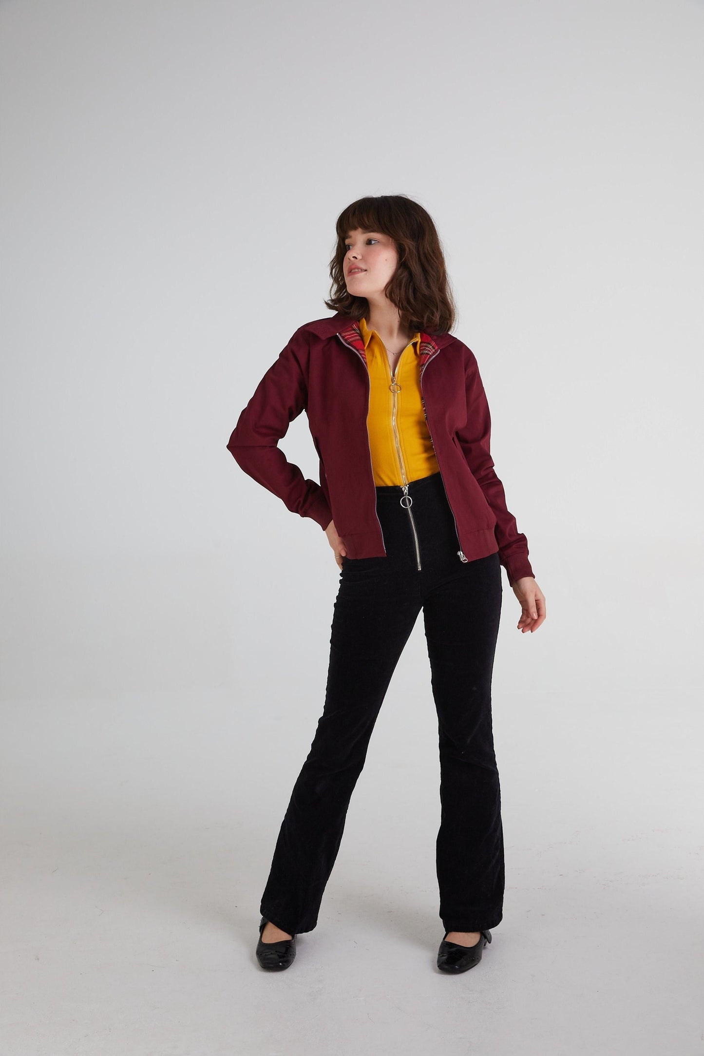 Women's Merlot - Harrington Jacket