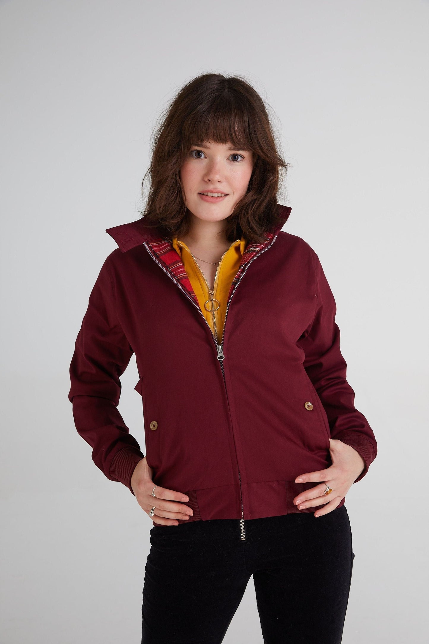Women's Merlot - Harrington Jacket