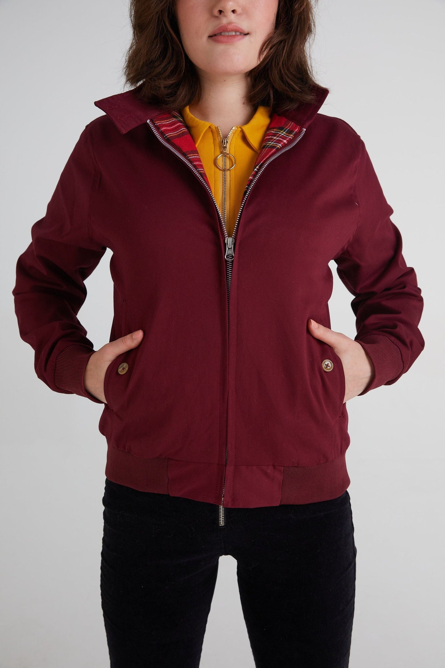 Women's Merlot - Harrington Jacket
