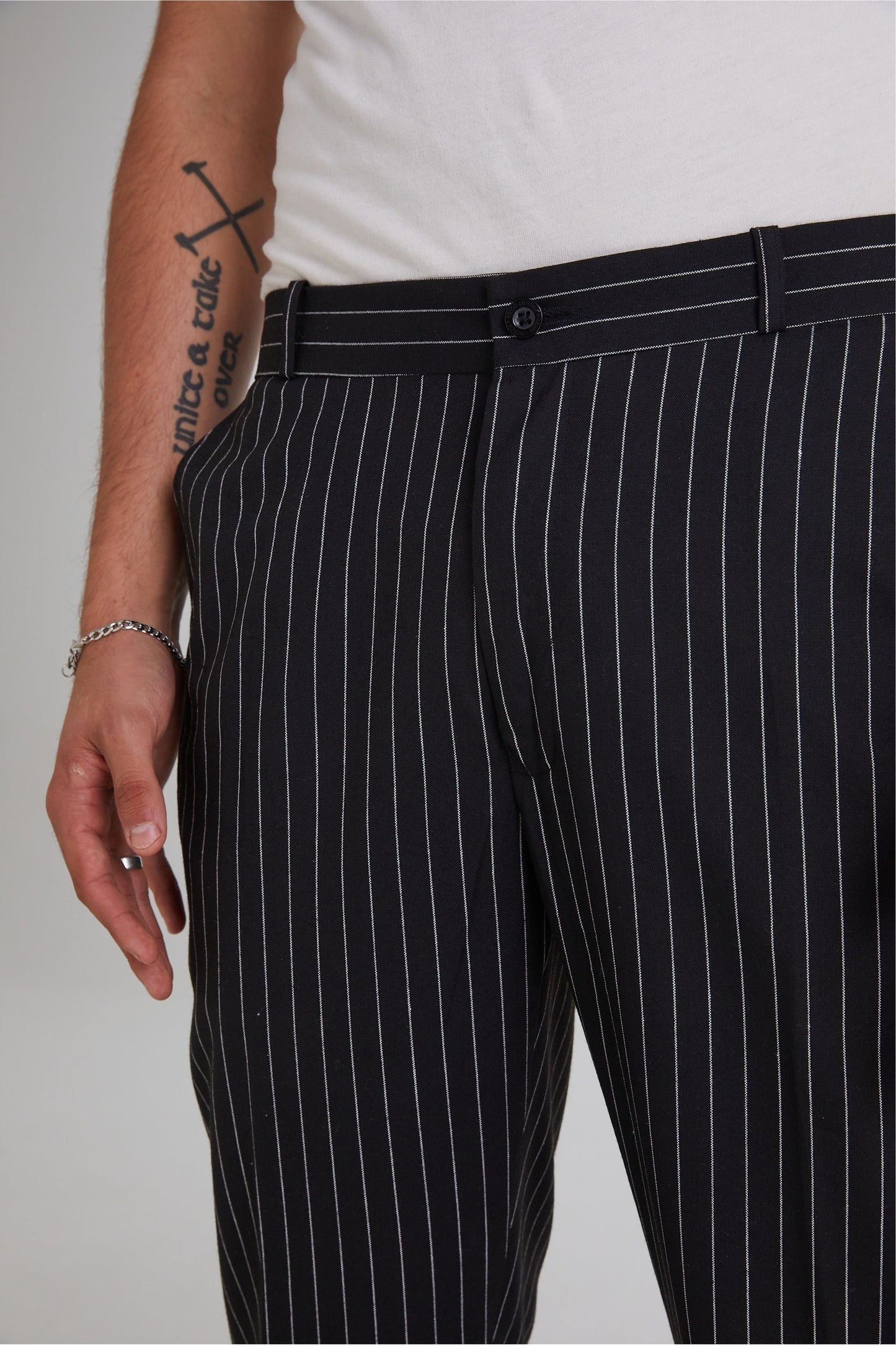 Sta Press Vintage Pinstripe - Trousers