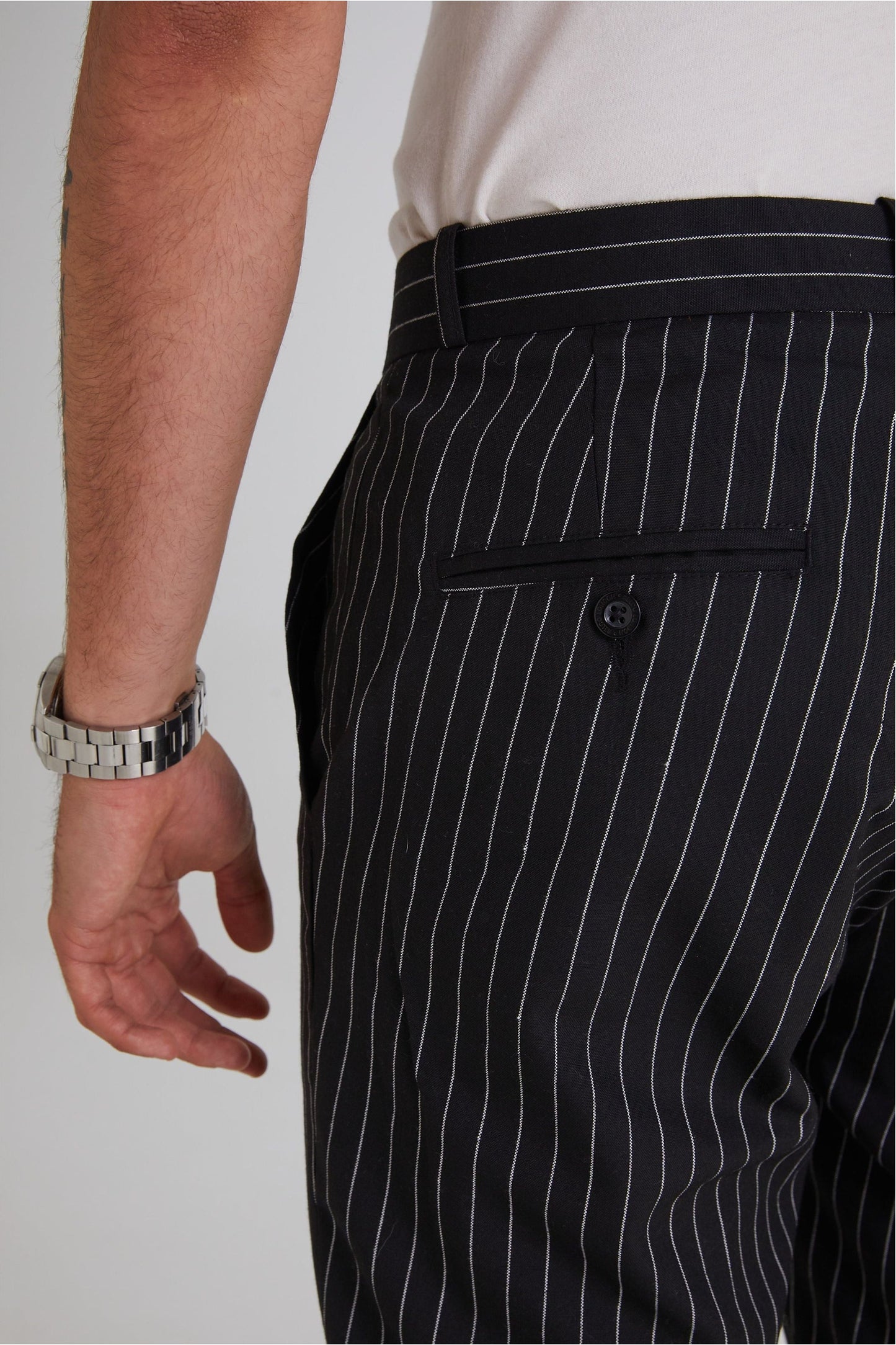 Sta Press Vintage Pinstripe - Trousers