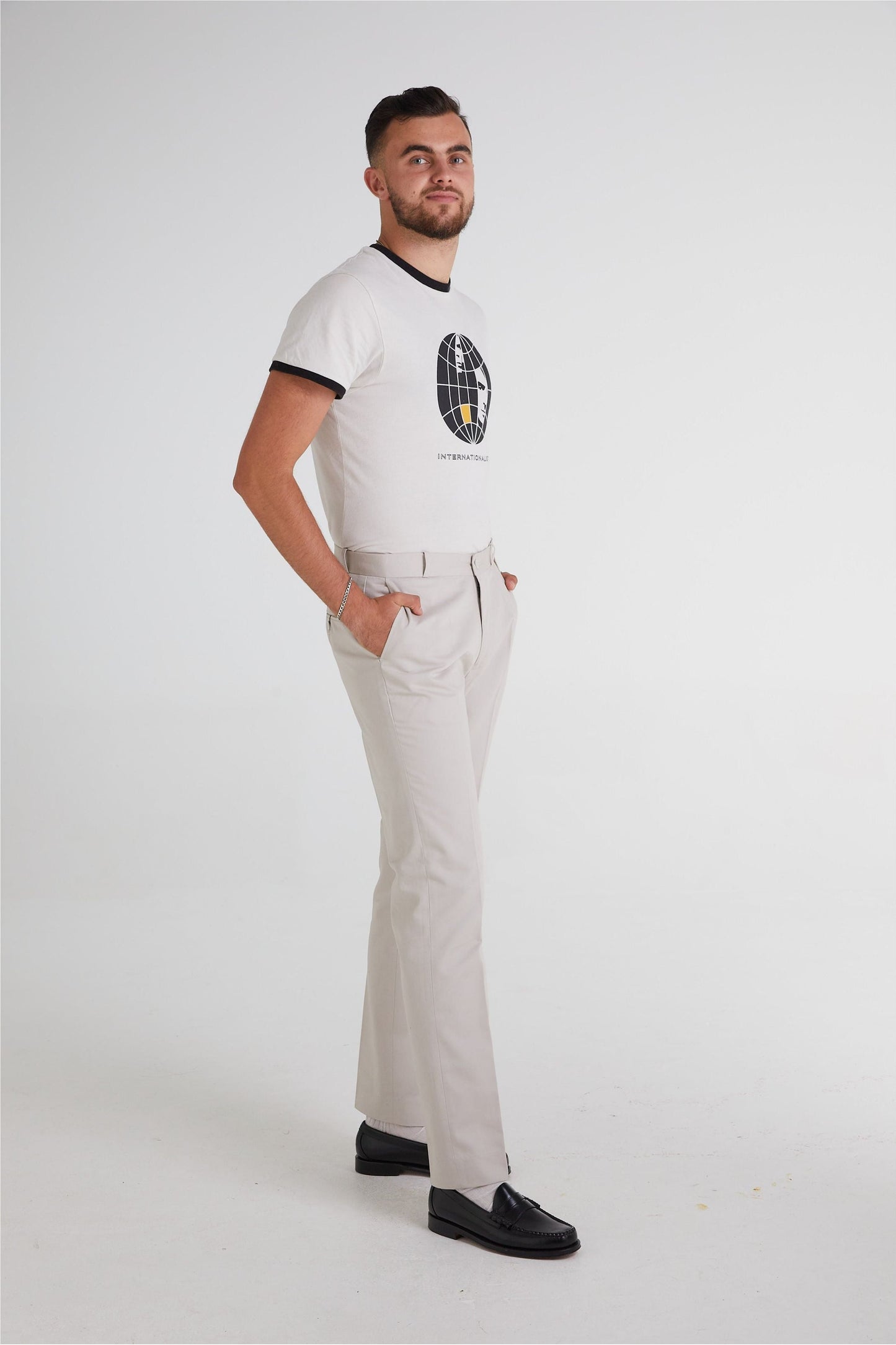 Sta Press Stone - Trousers