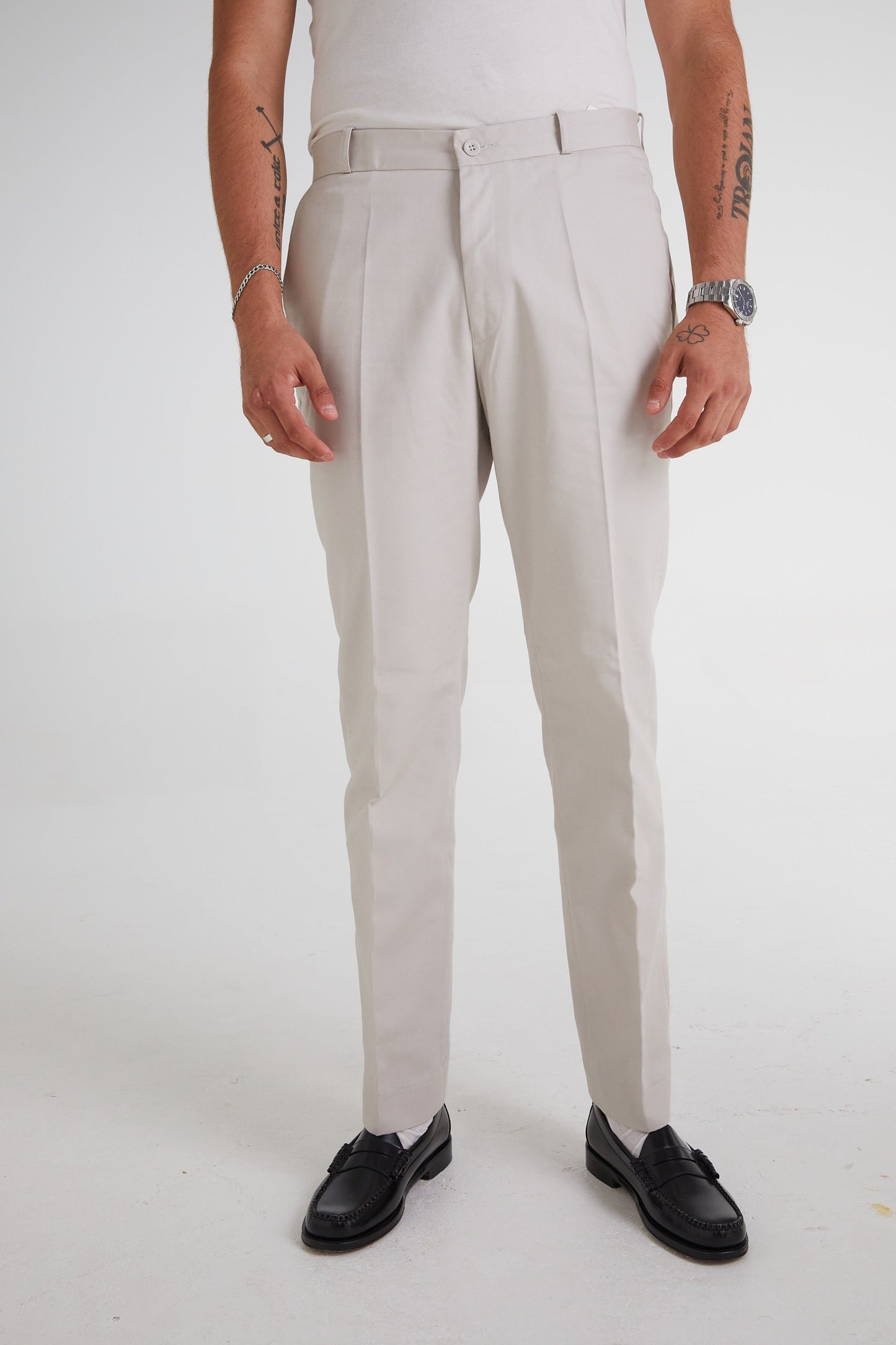 Sta Press Stone - Trousers
