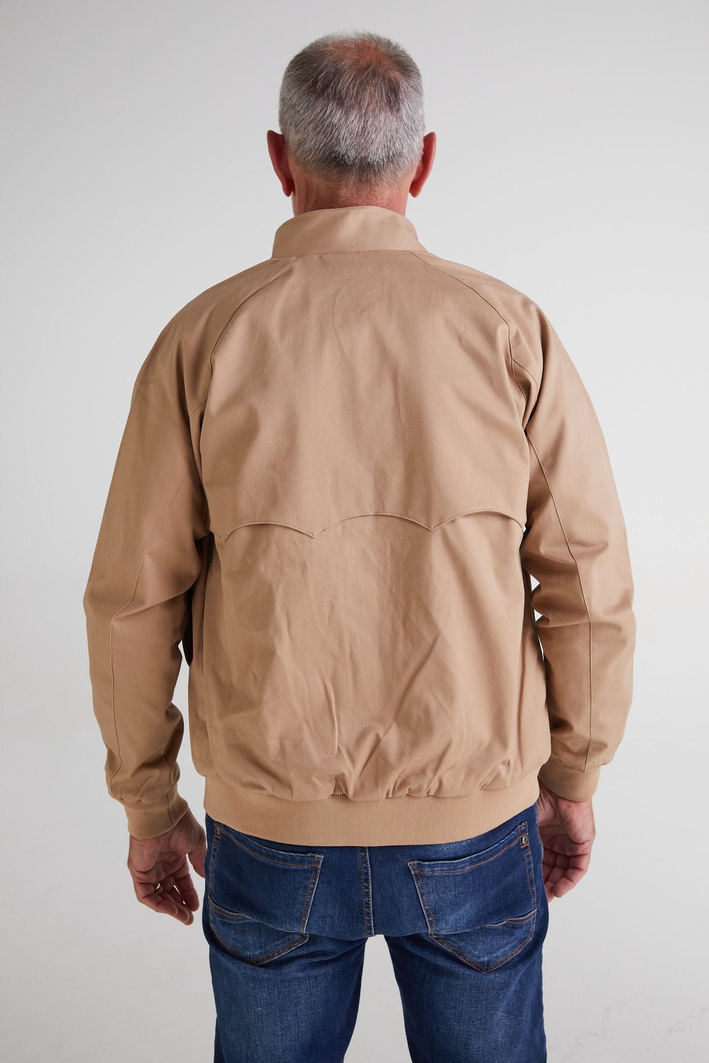 Men's Beige - Harrington Jacket