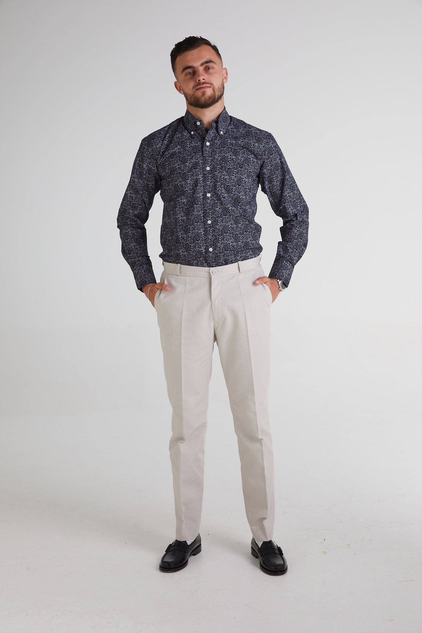 Paisley Black - Shirt