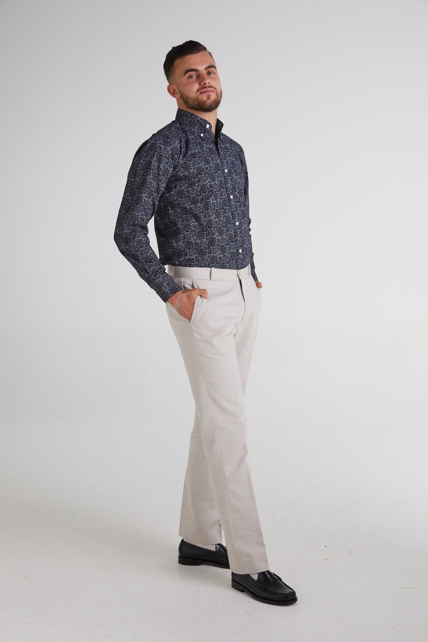 Paisley Black - Shirt