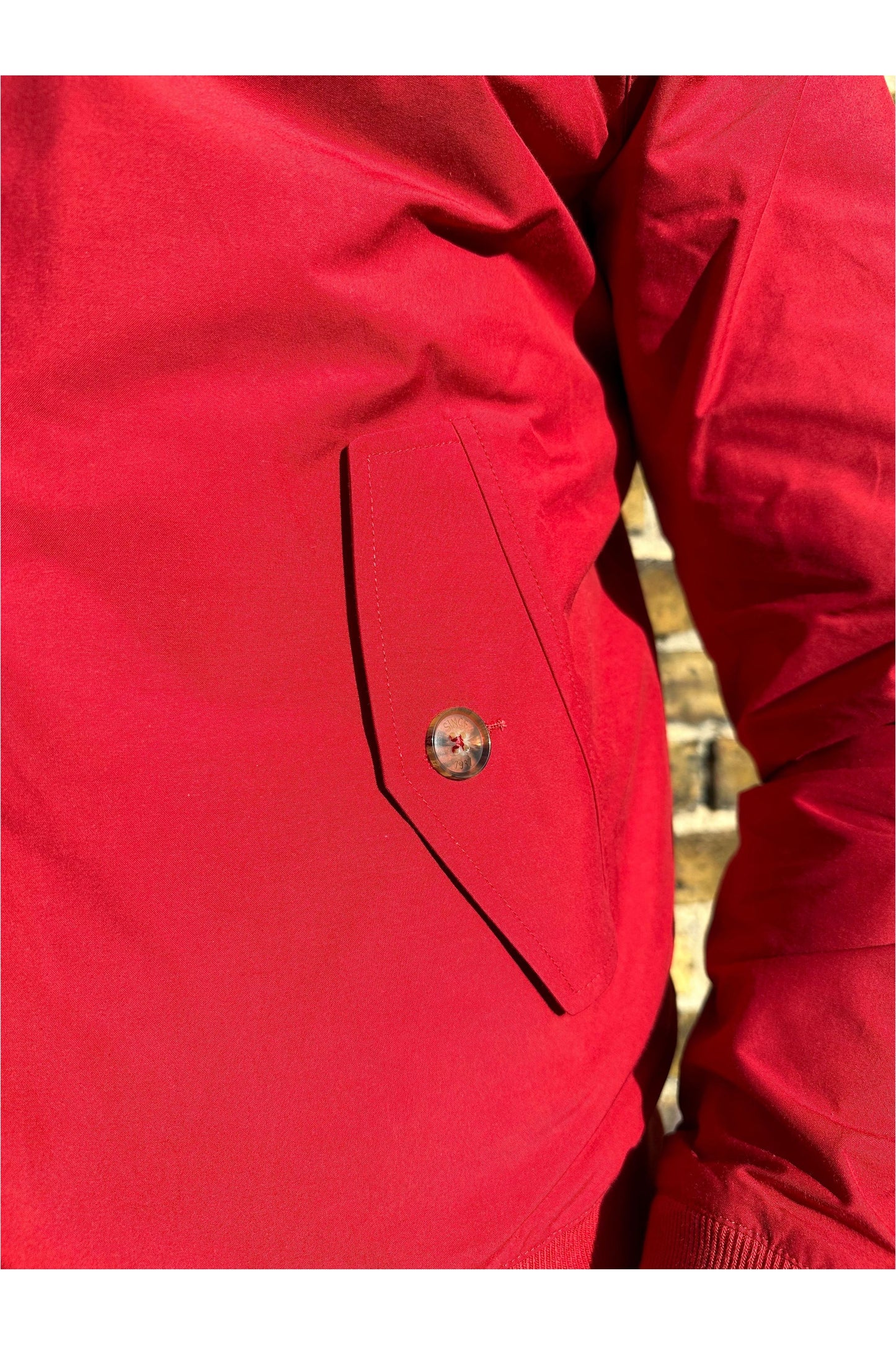 G9 Modern Classic Chili Pepper - Harrington Jacket