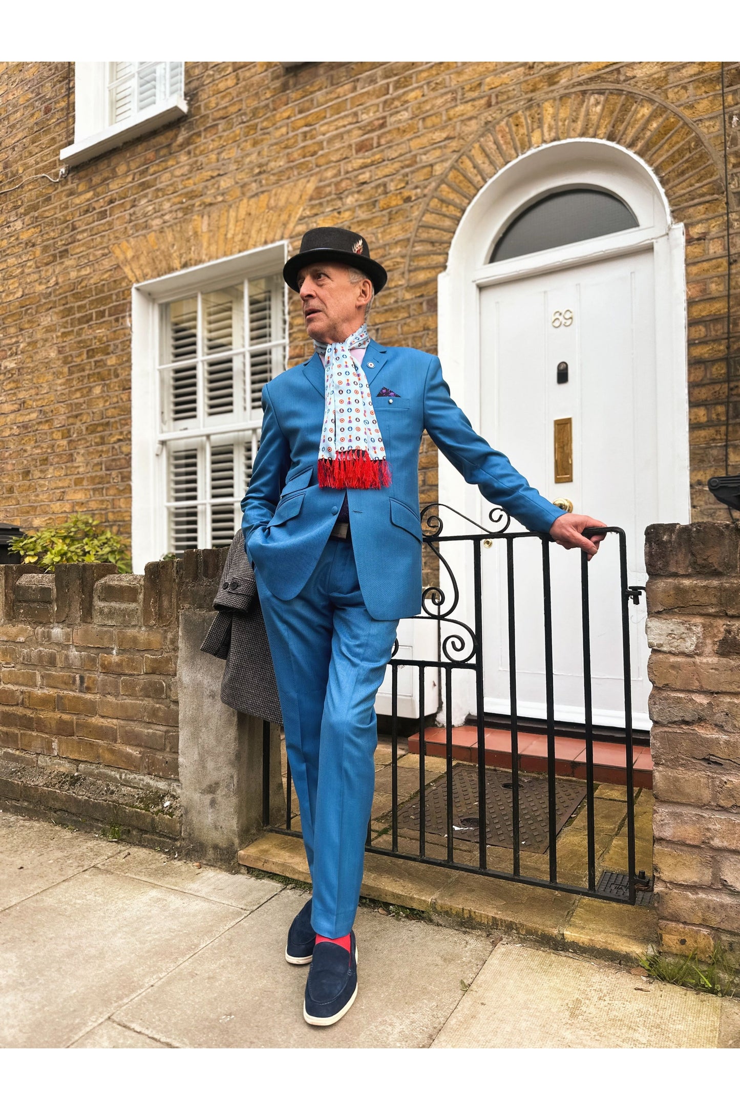 Exclusive Tootal Pop Art Symbols - Silk Scarf