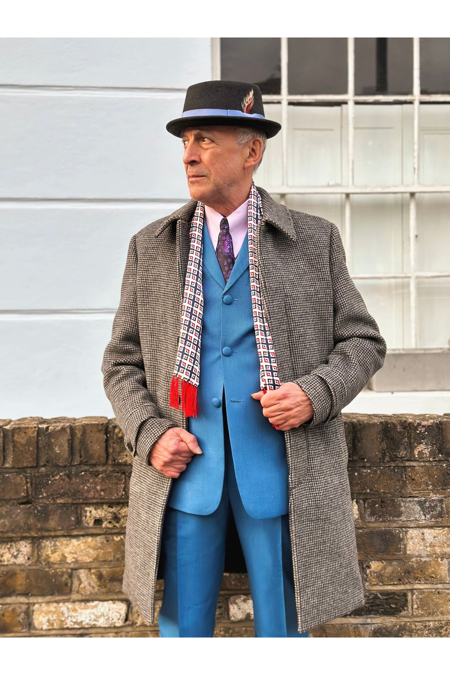 Exclusive Tootal Happy Jack - Silk Scarf