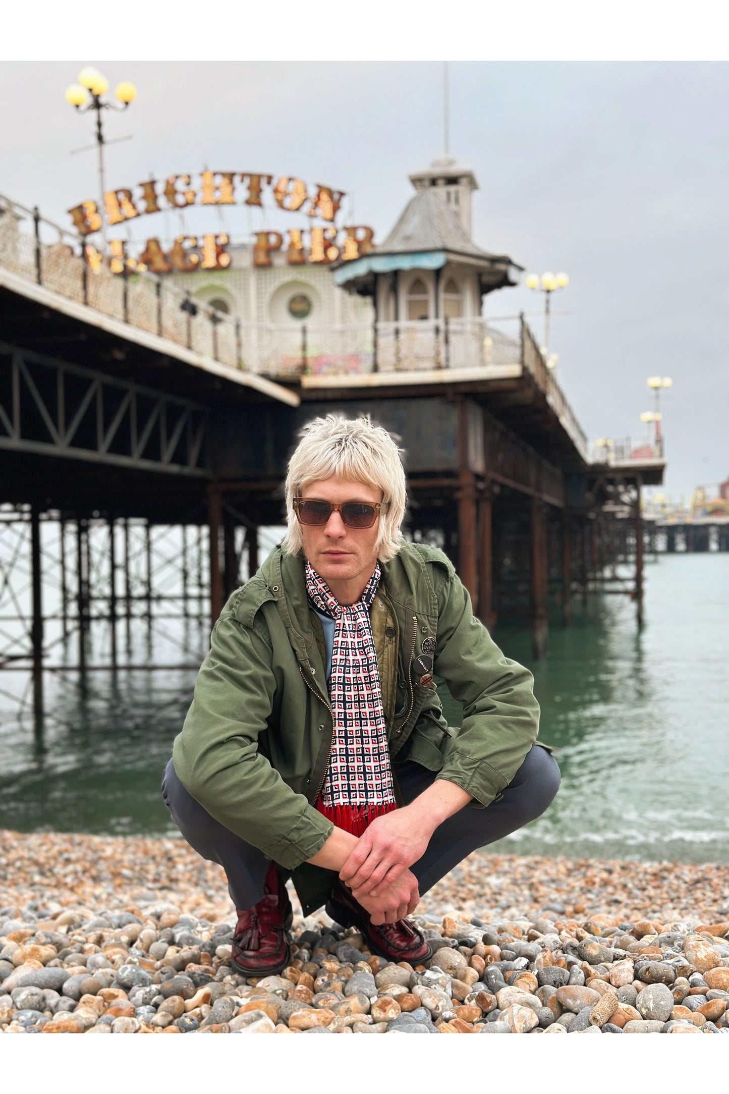 Exclusive Tootal Happy Jack - Silk Scarf