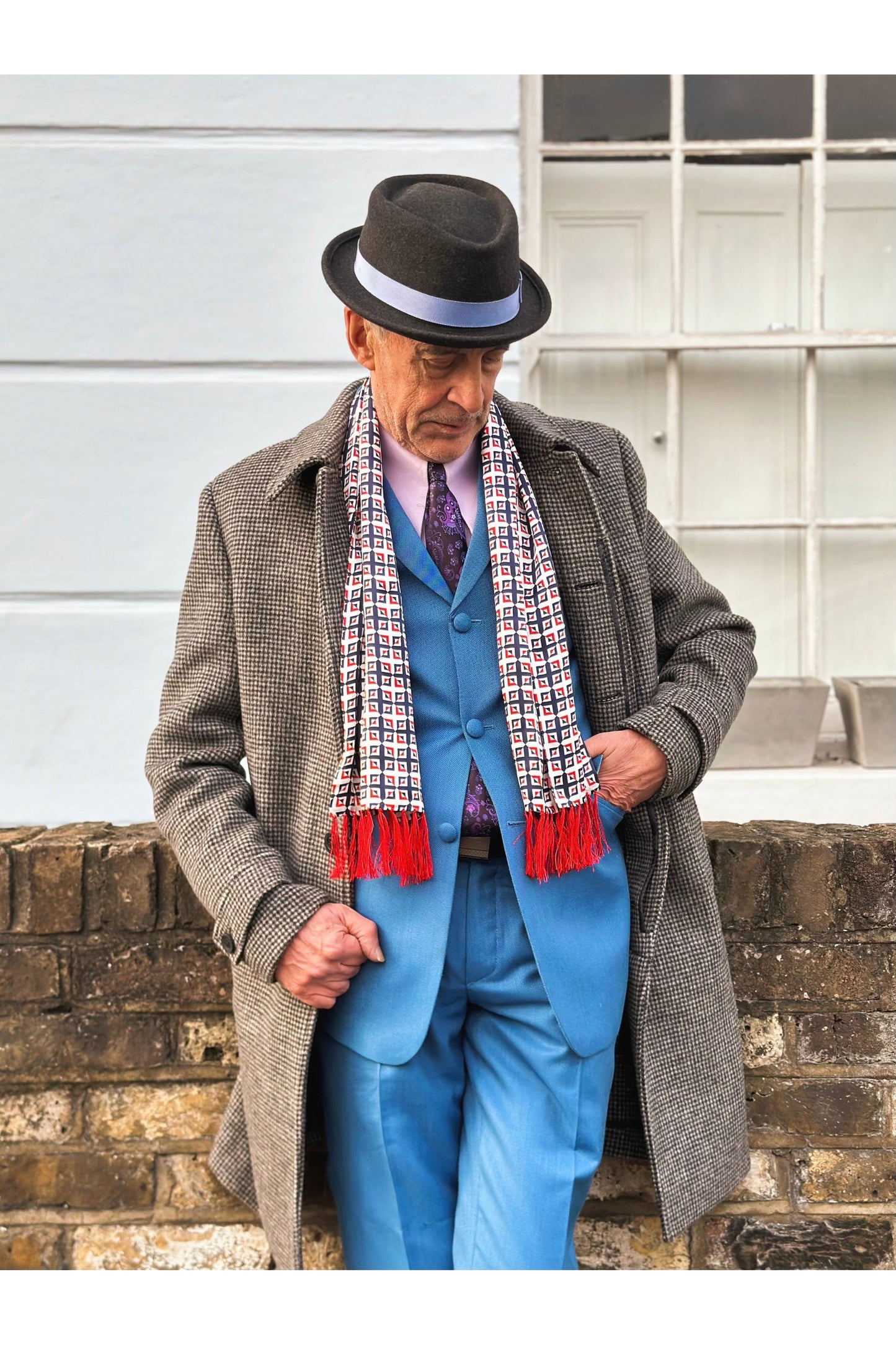 Exclusive Tootal Happy Jack - Silk Scarf