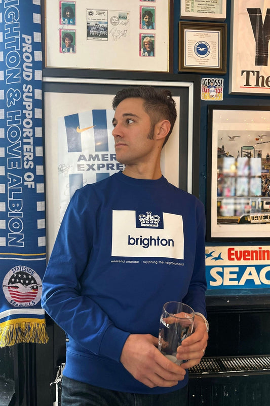 Brighton Electric Blue - Sweatshirt