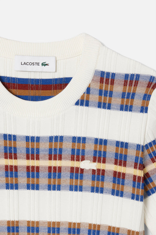 Short Sleeved Rib Knit 6QI - Sweater