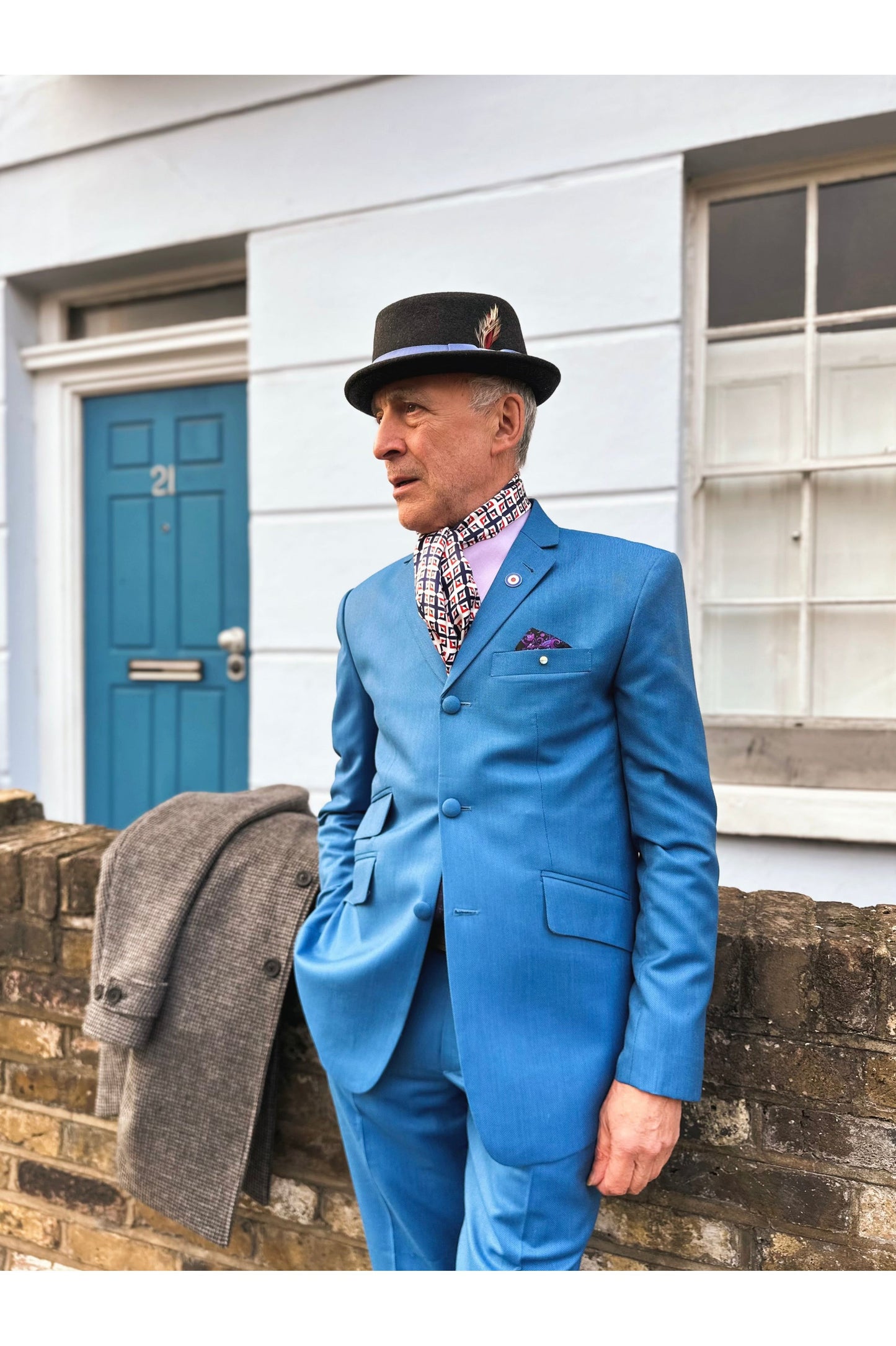 Exclusive Tootal Happy Jack - Silk Scarf