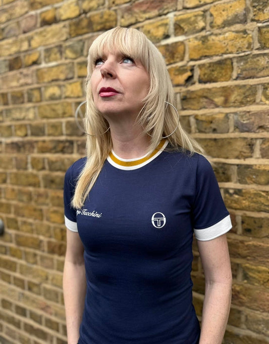 Adella Maritime Blue /Gardenia - T-Shirt