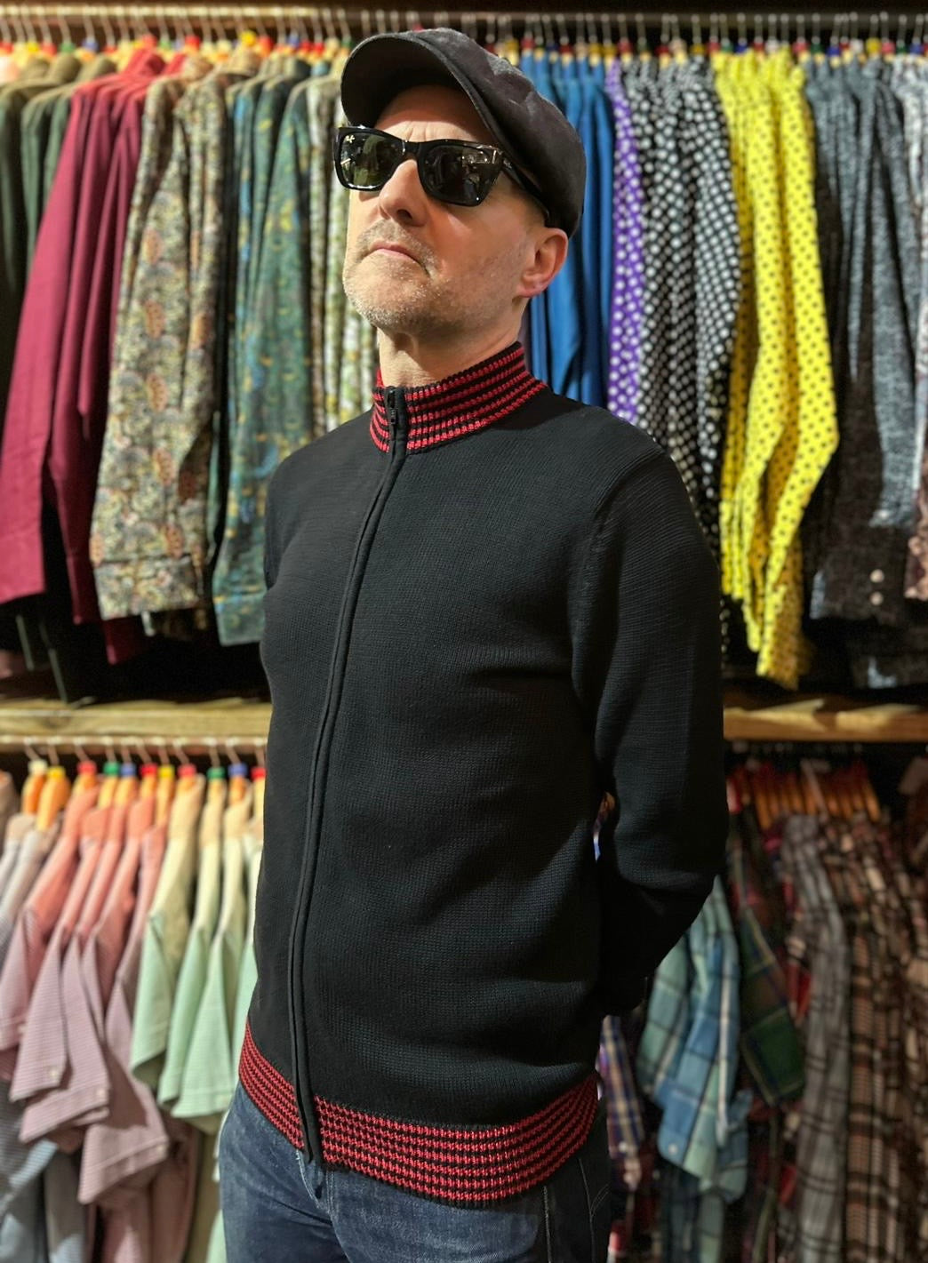 Torch Black - Knitted Cardigan