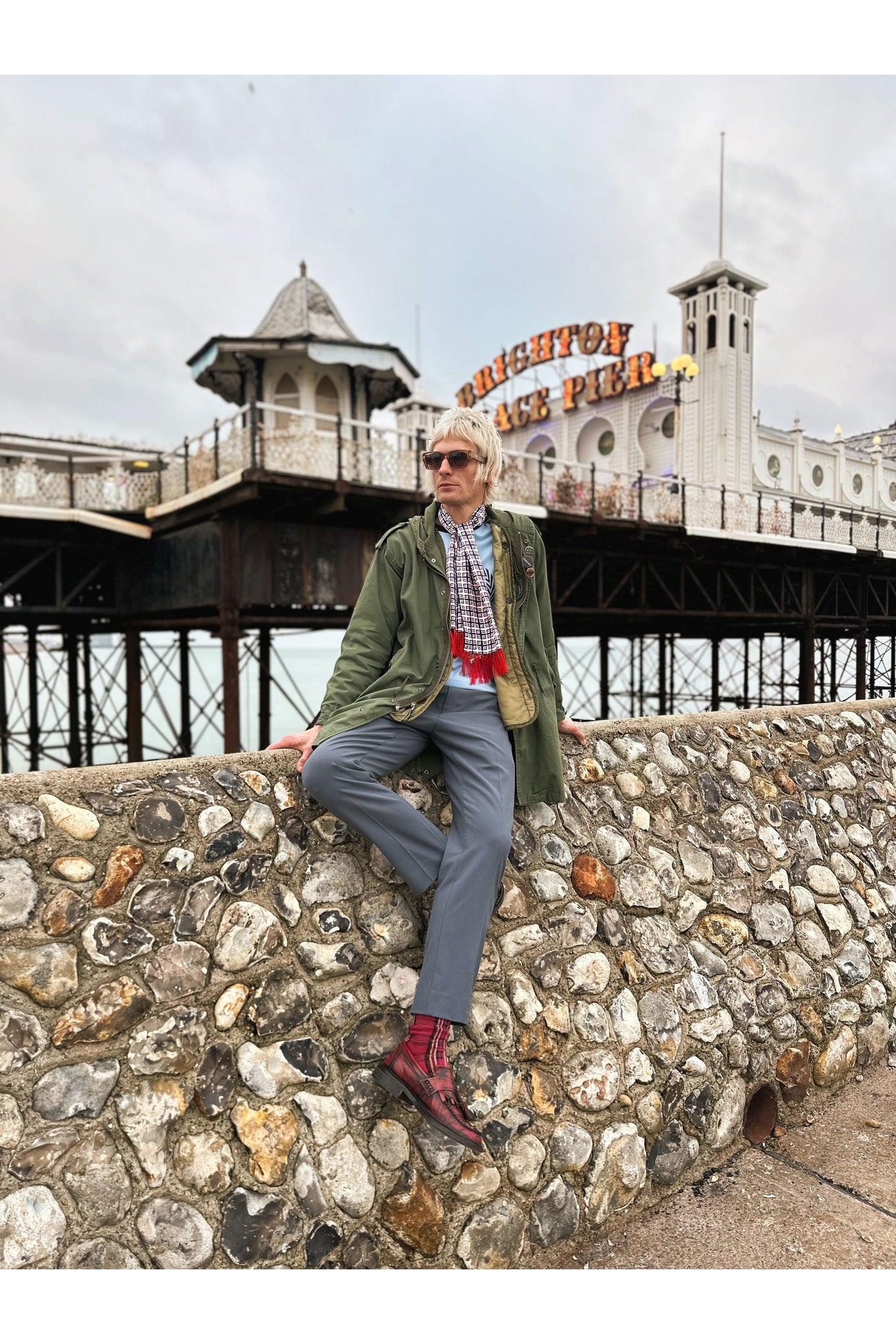 Exclusive Tootal Happy Jack - Silk Scarf