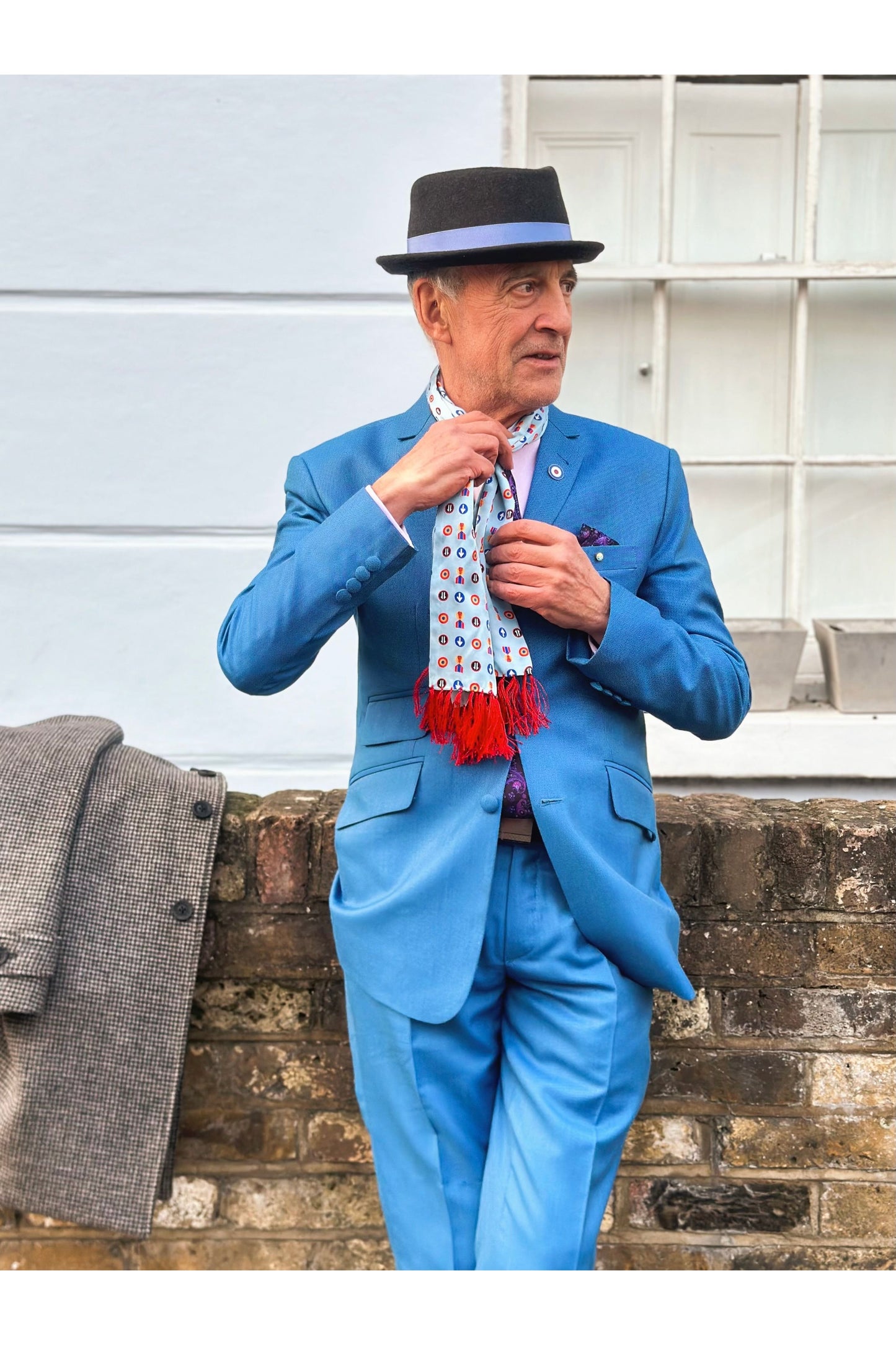 Exclusive Tootal Pop Art Symbols - Silk Scarf