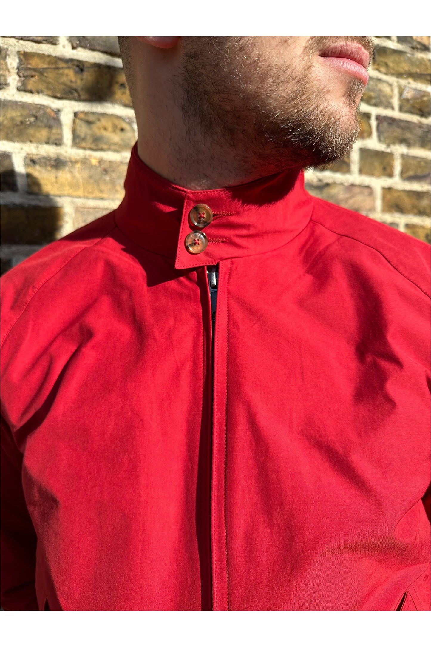 G9 Modern Classic Chili Pepper - Harrington Jacket