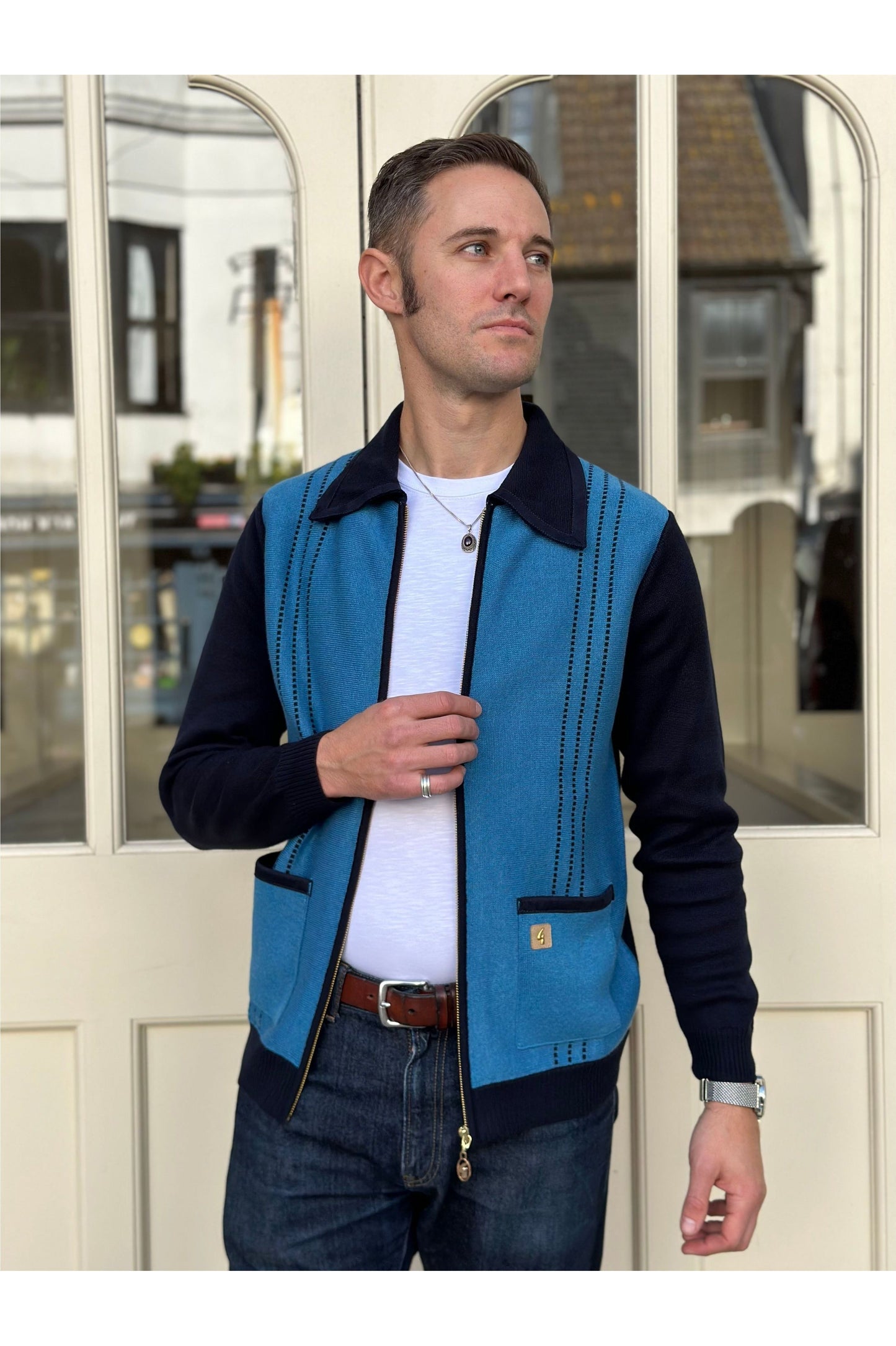 Clement Aqua - Yardi Cardi Knit
