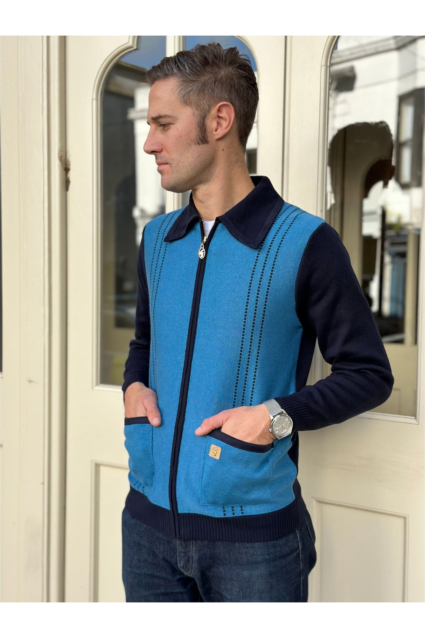 Clement Aqua - Yardi Cardi Knit