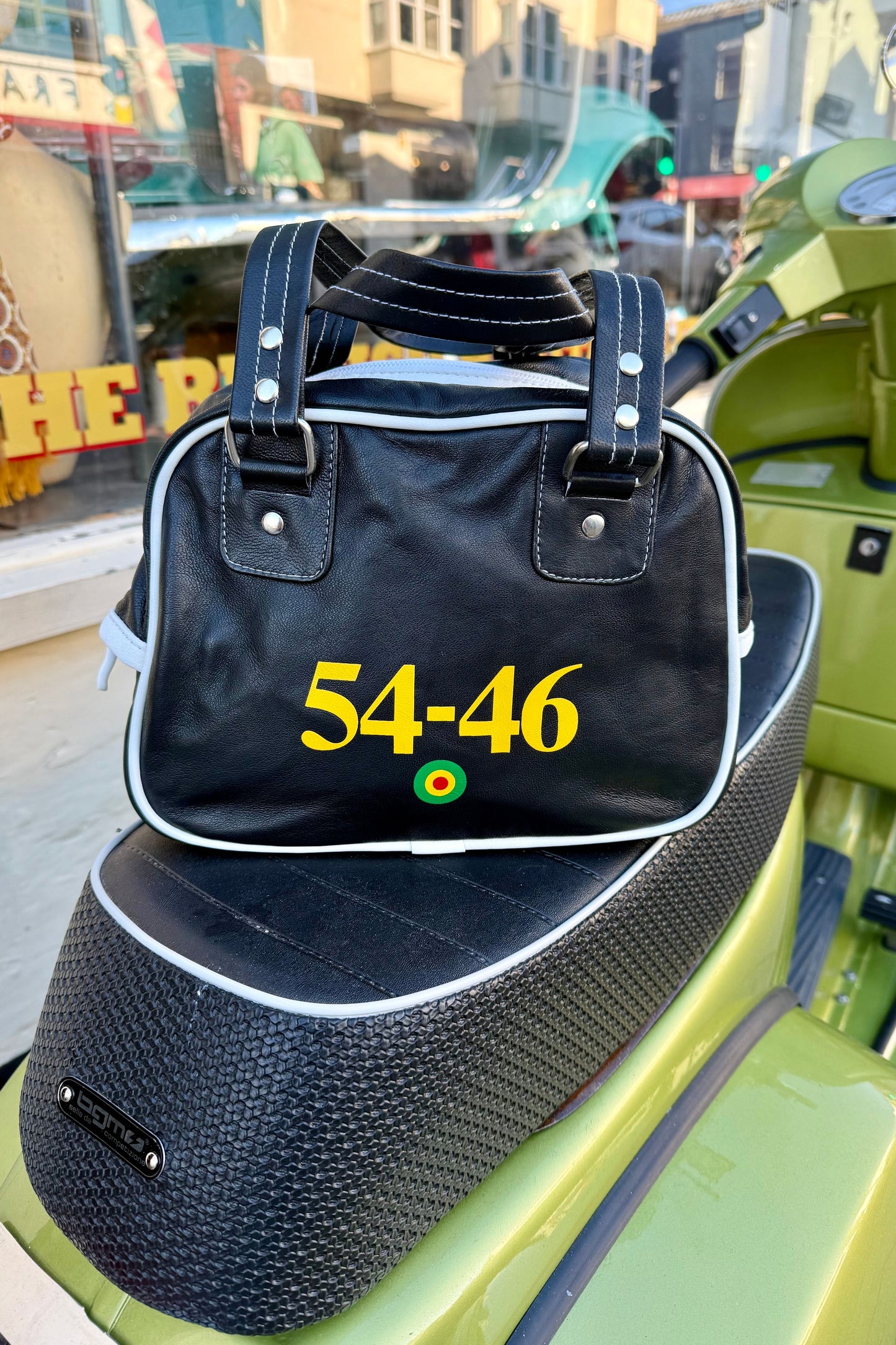 54-46 Black Leather - Bag