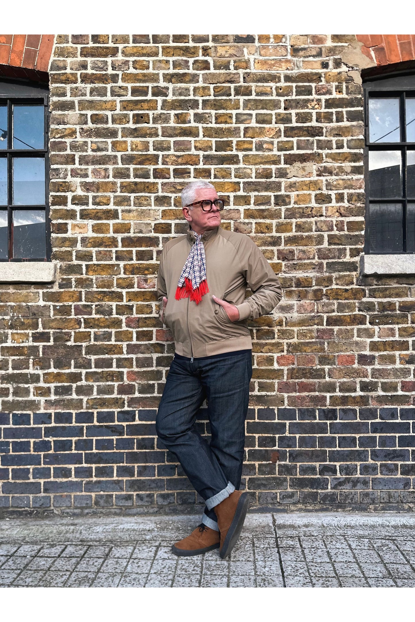 Exclusive Tootal Happy Jack - Silk Scarf