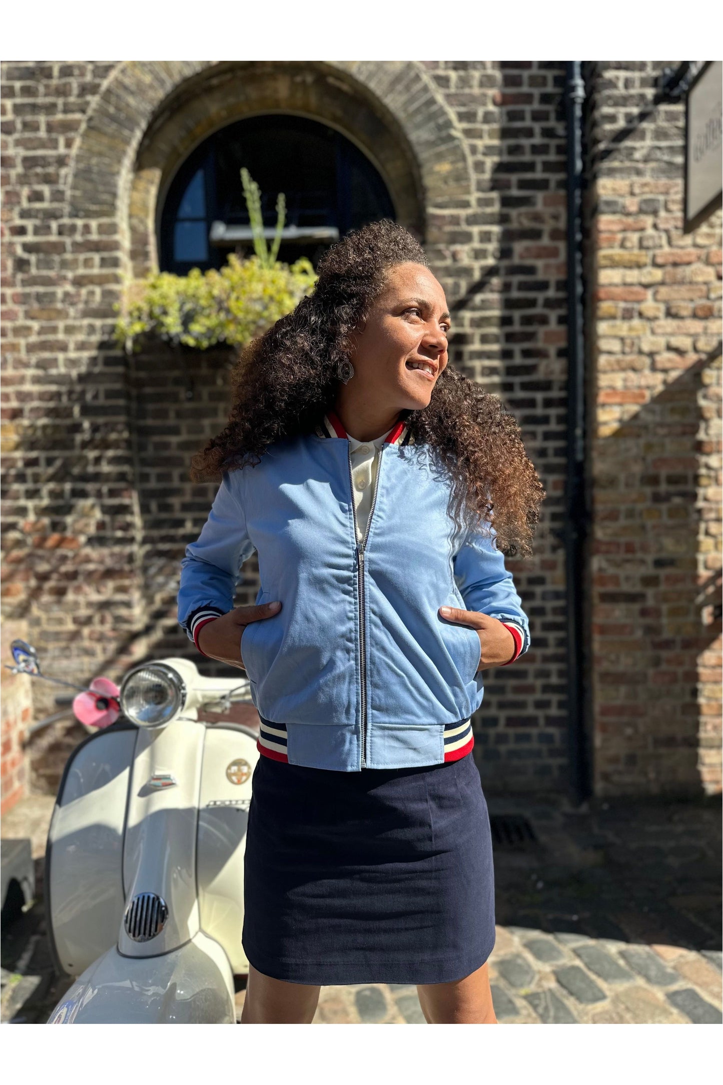 Women’s Sky Blue - Monkey Jacket