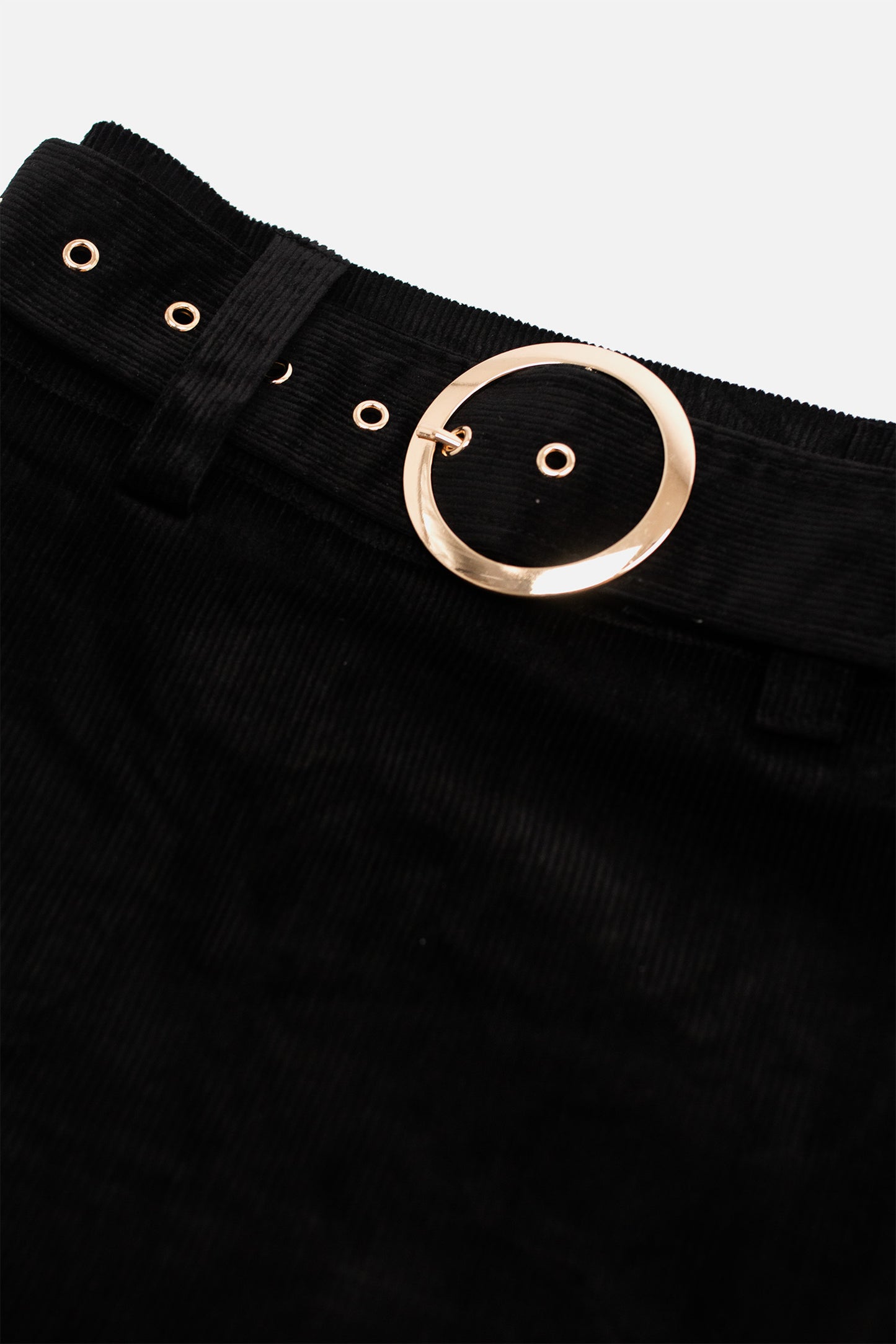 Cher Corduroy Black - Skirt