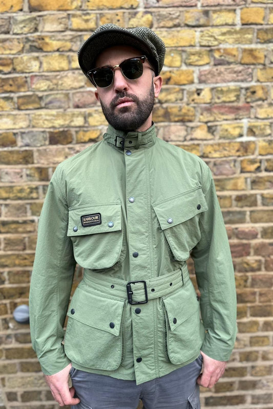 International Burnt Olive Green Showerproof - Jacket