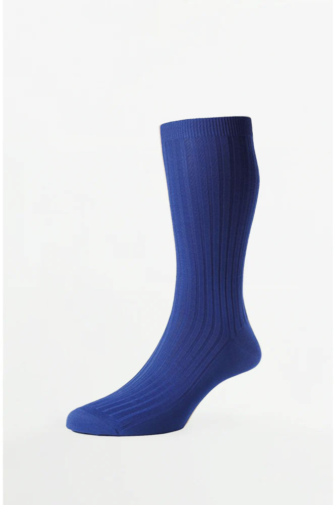 Danvers Cotton English Made Ultramarine - Socks