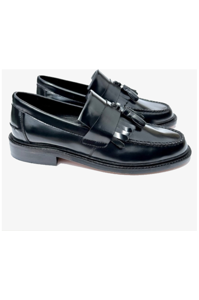Rude Boy Black - Tassel Loafer
