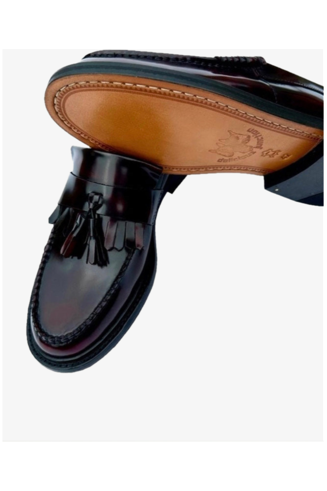 Rude Boy Oxblood - Tassel Loafer