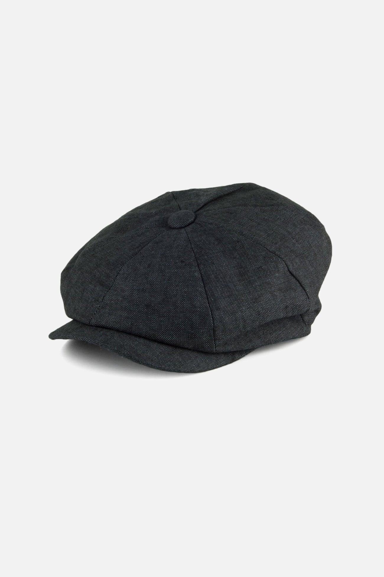 Alfie Charcoal Linen - Cap